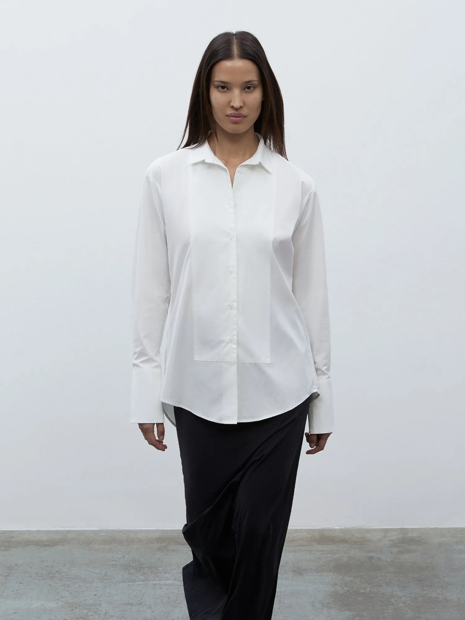 05 Elemental Tux Shirt | White