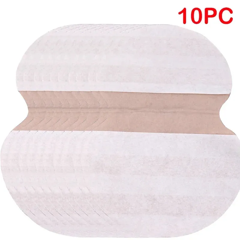 50pcs/set Underarm Pads Dress Clothing Perspiration Deodorant Pads Armpit Care Sweat Absorbent Pads Deodorant for Women Men