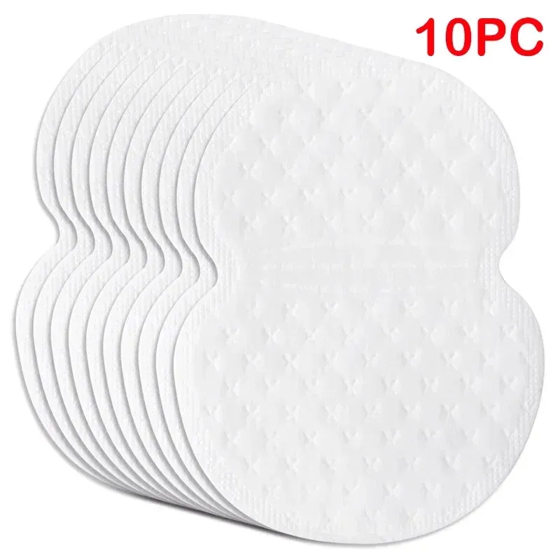 50pcs/set Underarm Pads Dress Clothing Perspiration Deodorant Pads Armpit Care Sweat Absorbent Pads Deodorant for Women Men