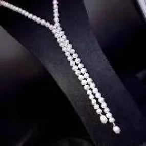 8-9mm Freshwater Pearl 90cm Necklance - TS028