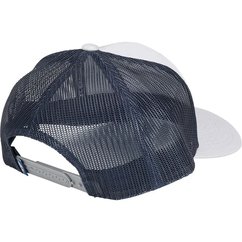 Aftco Bass Patch Trucker Cap Light Gray