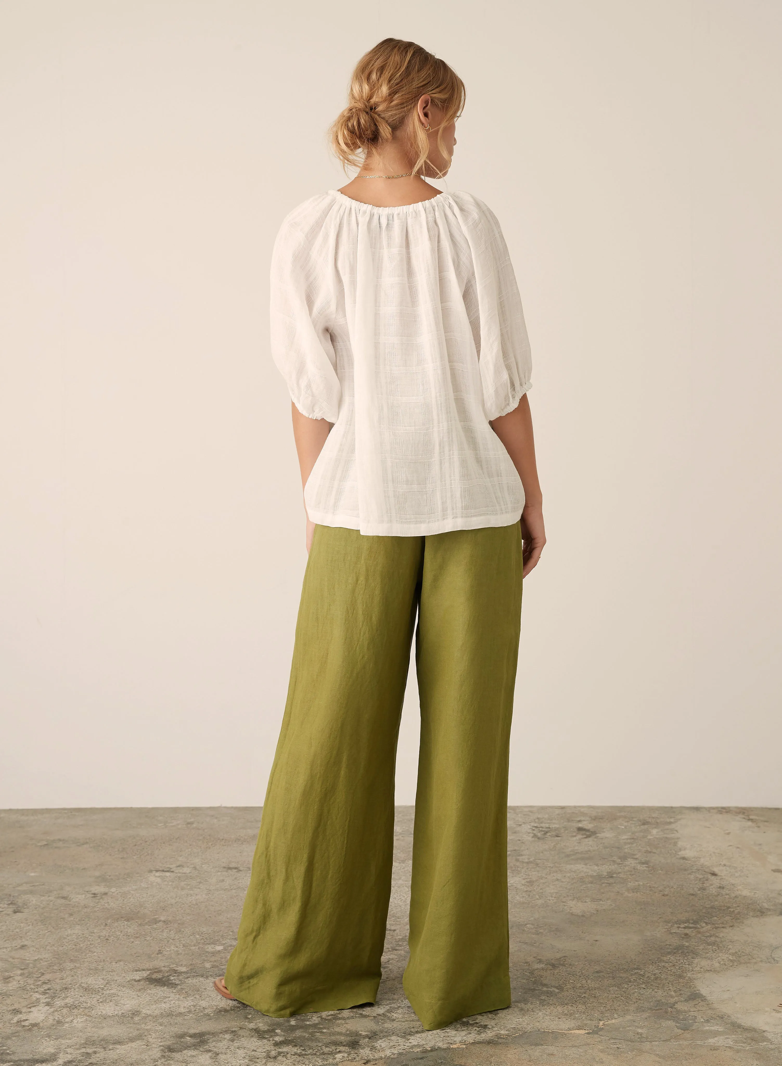 Amalfi Blouse (White)