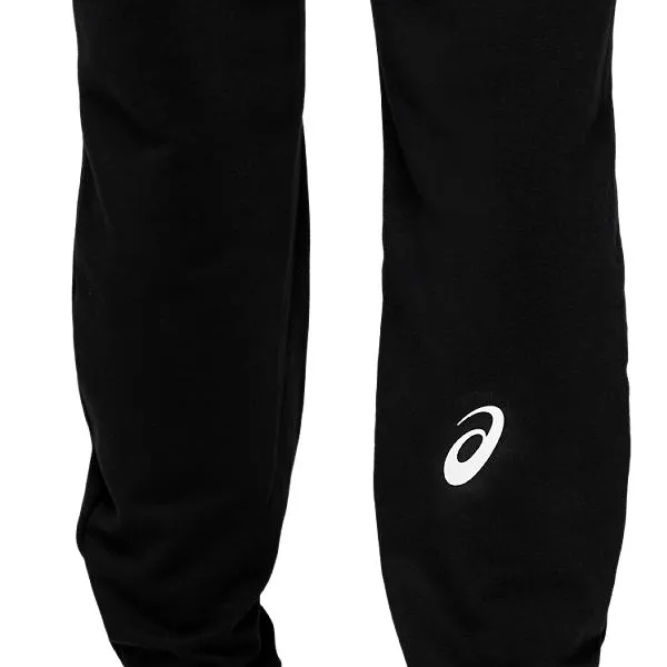 Asics Big Logo Sweat Pant Black White   