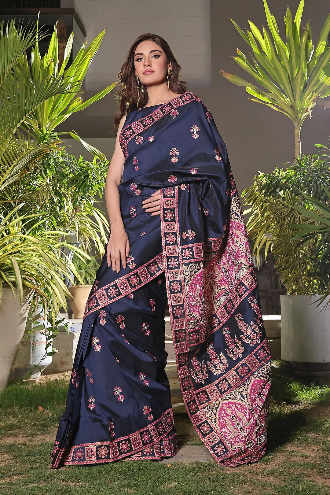 Block Printed Luxury Saree | New Arrivals | SR202311