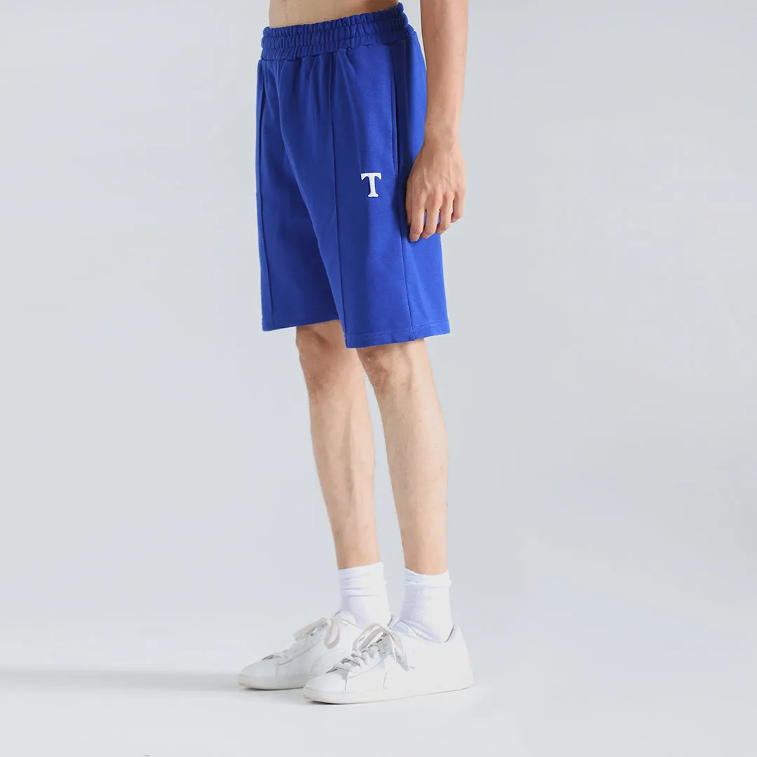 Blue Relax Fit Shorts