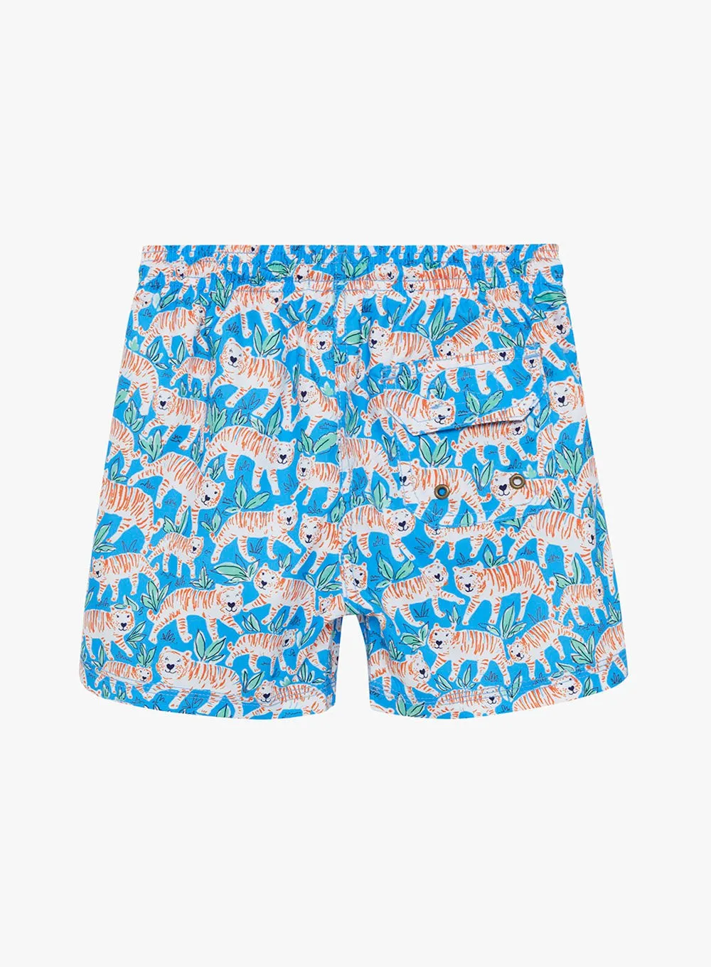 Boys Swimshorts in Tiger