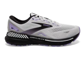 Brooks Adrenaline GTS 23 (D-Width) - Grey/Black/Purple (Womens)