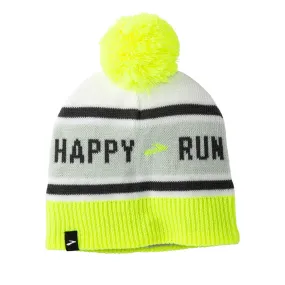 Brooks Heritage Pom Beanie | Run Happy | Nightlife