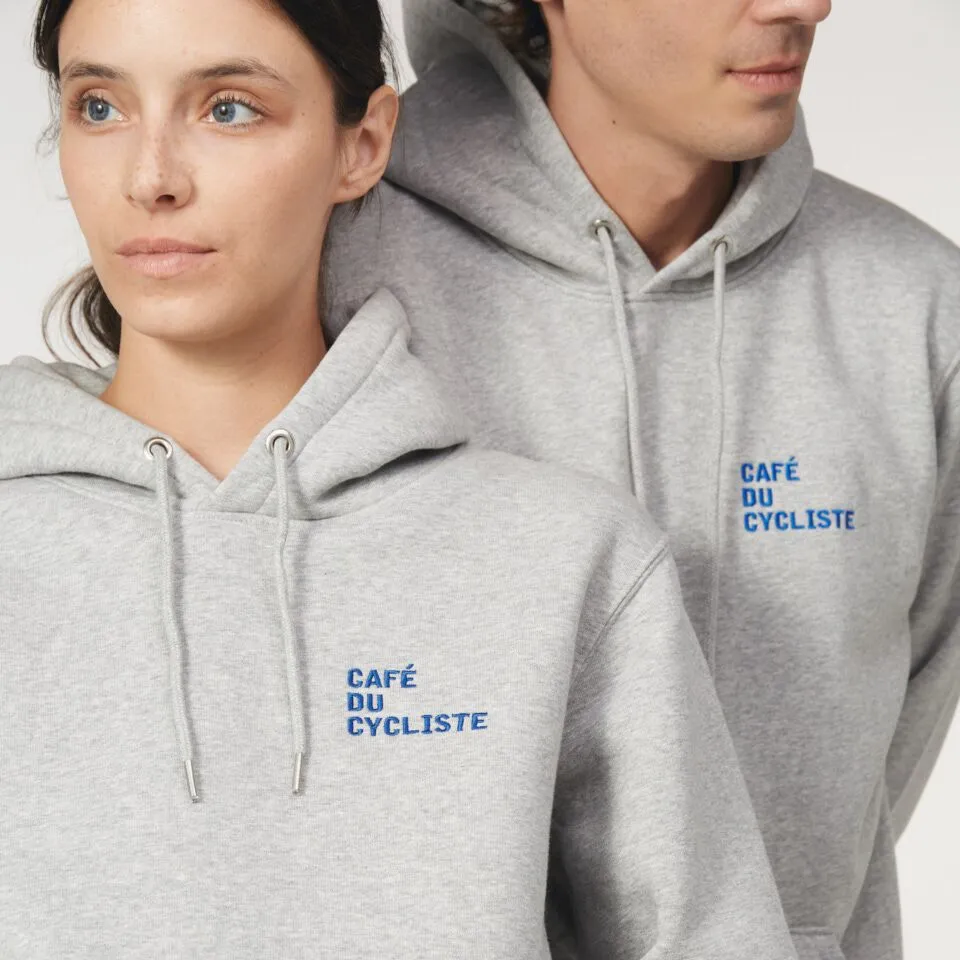 Café du Cycliste Prune Hooded Sweater