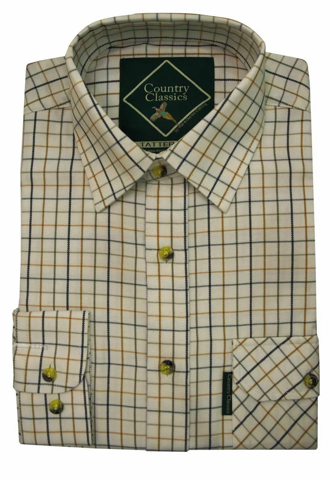 Champion Mens Long Sleeve Check Shirt - Highclere