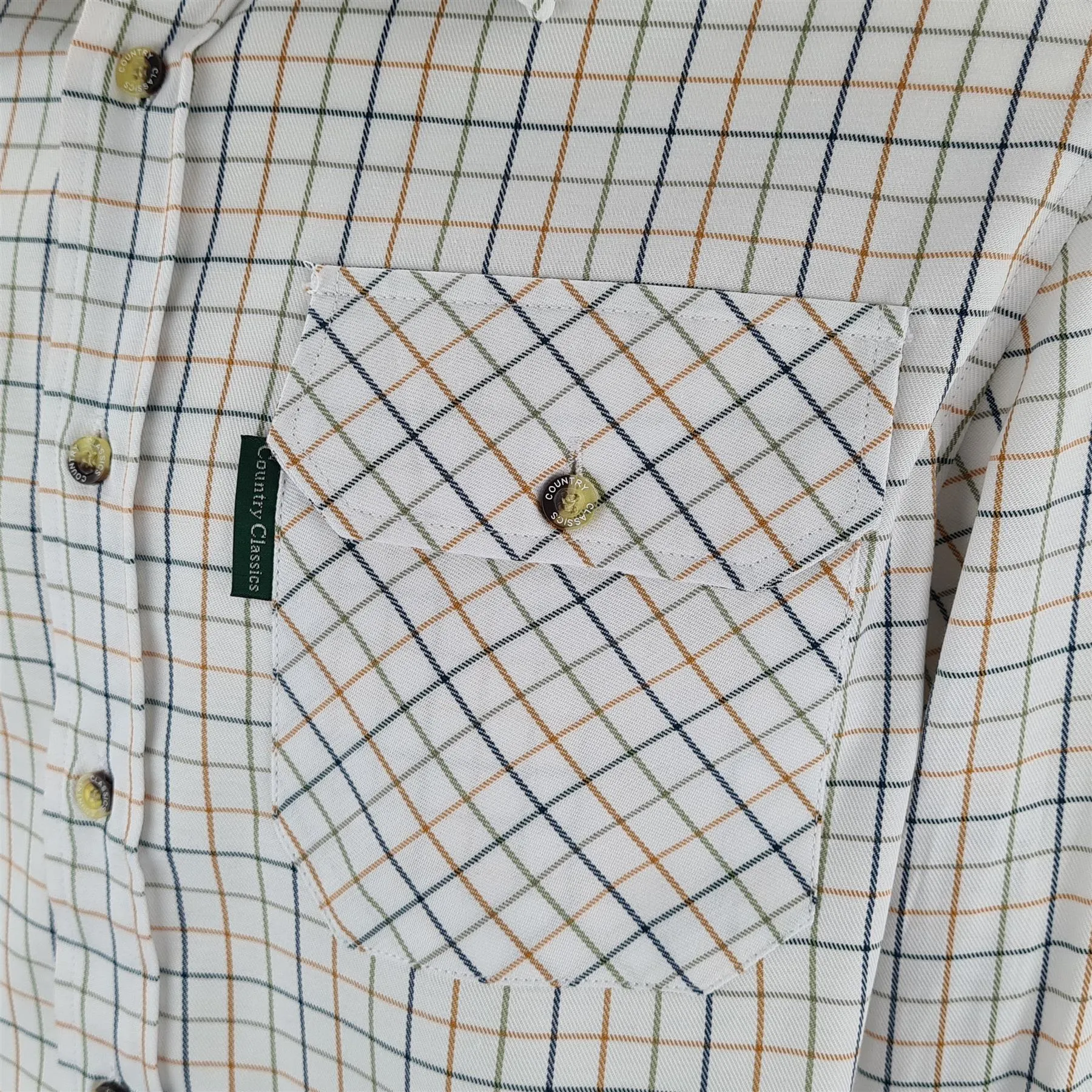 Champion Mens Long Sleeve Check Shirt - Highclere