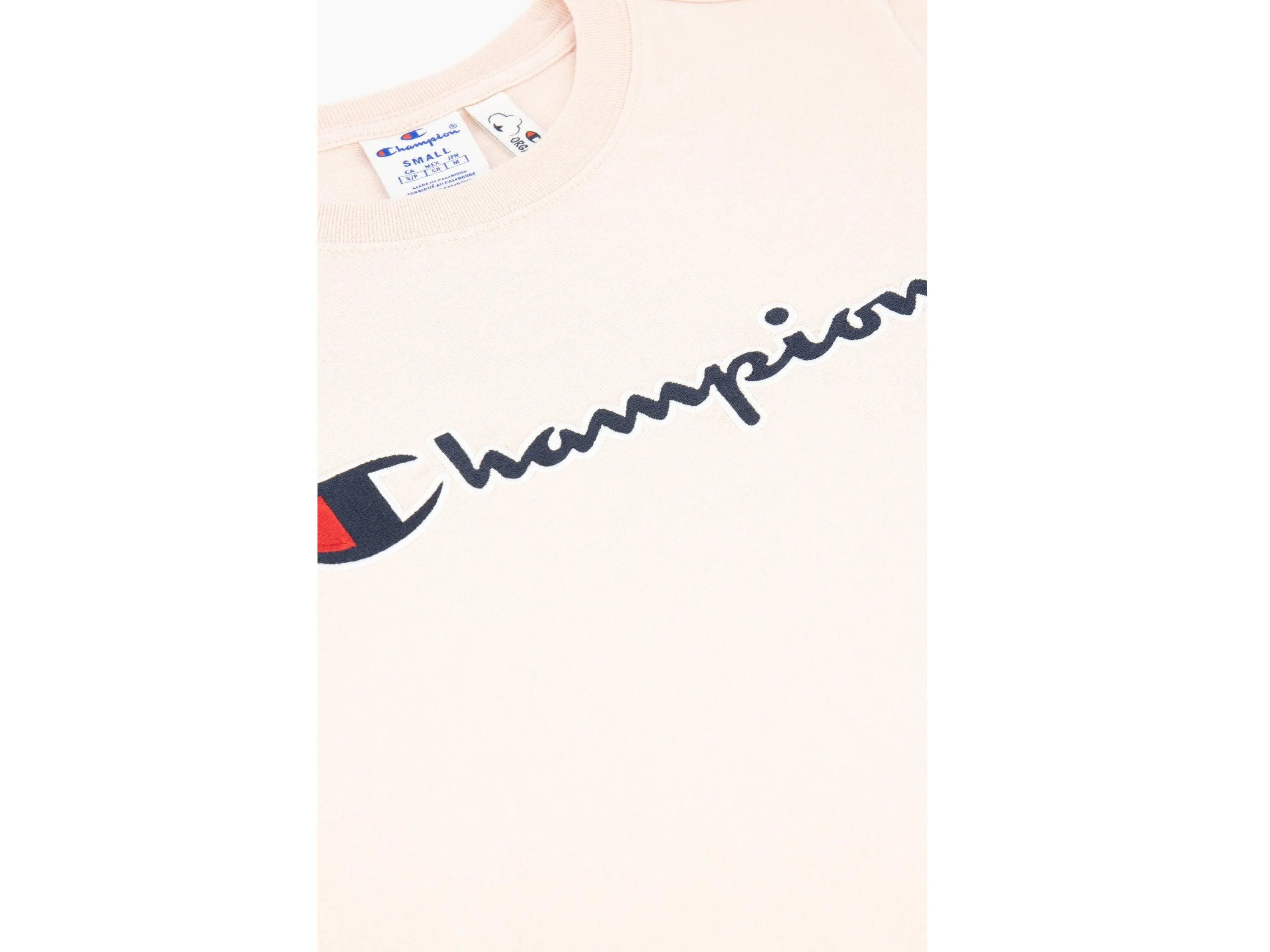 CHAMPION T-Shirt Logo Rosa 114472