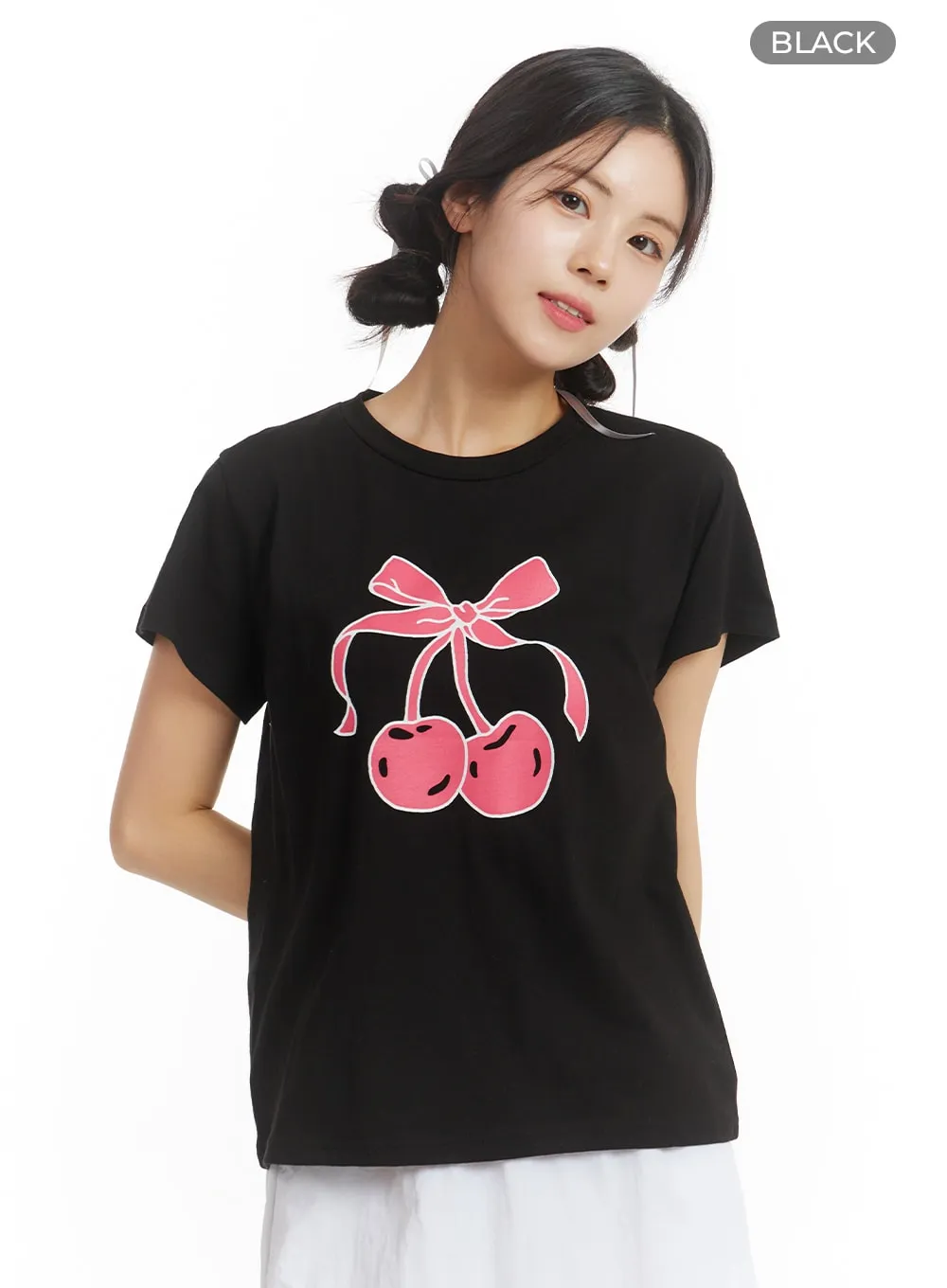 Cherry Graphic Tee OM405