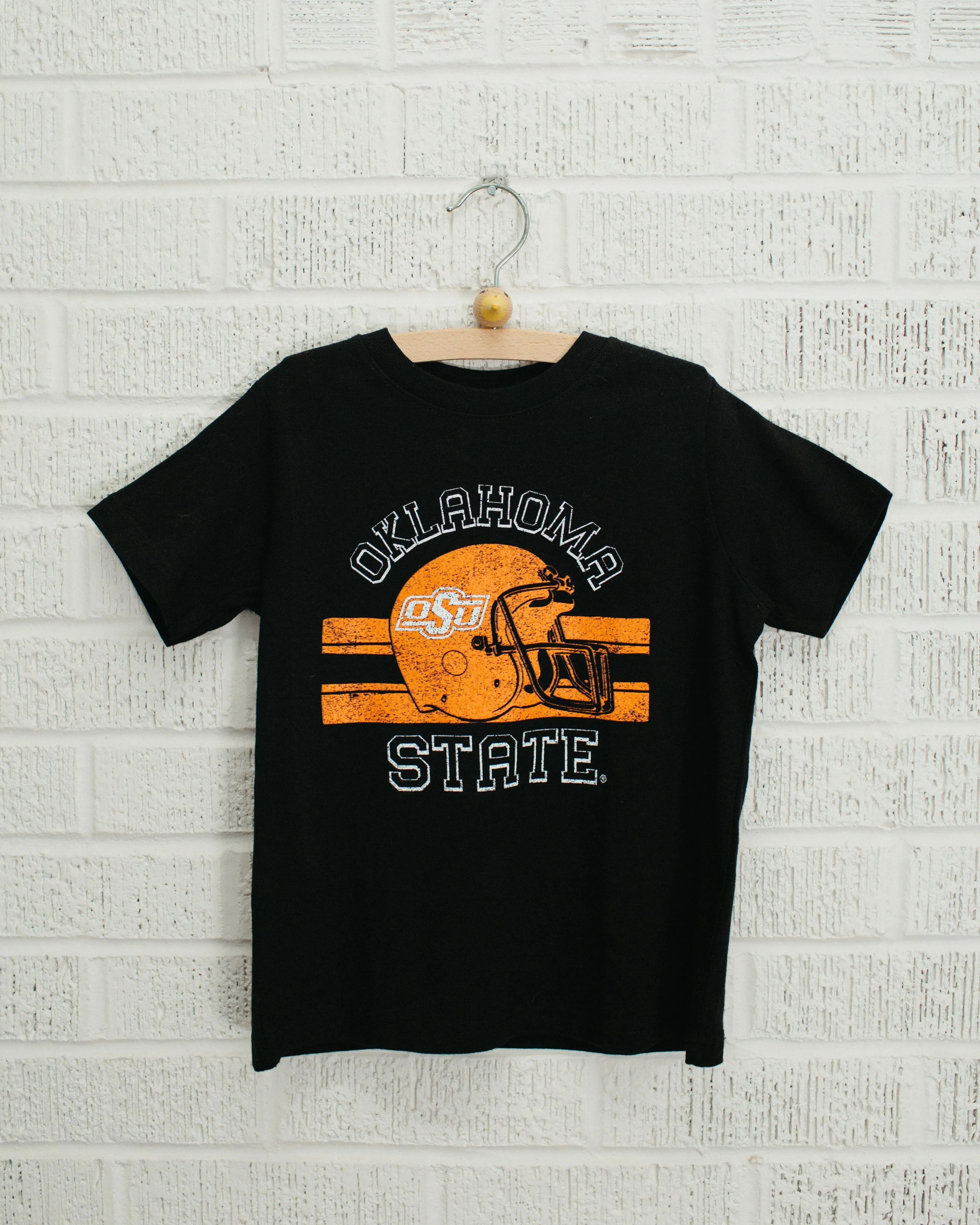 Children's OSU Champion Helmet Black Tee