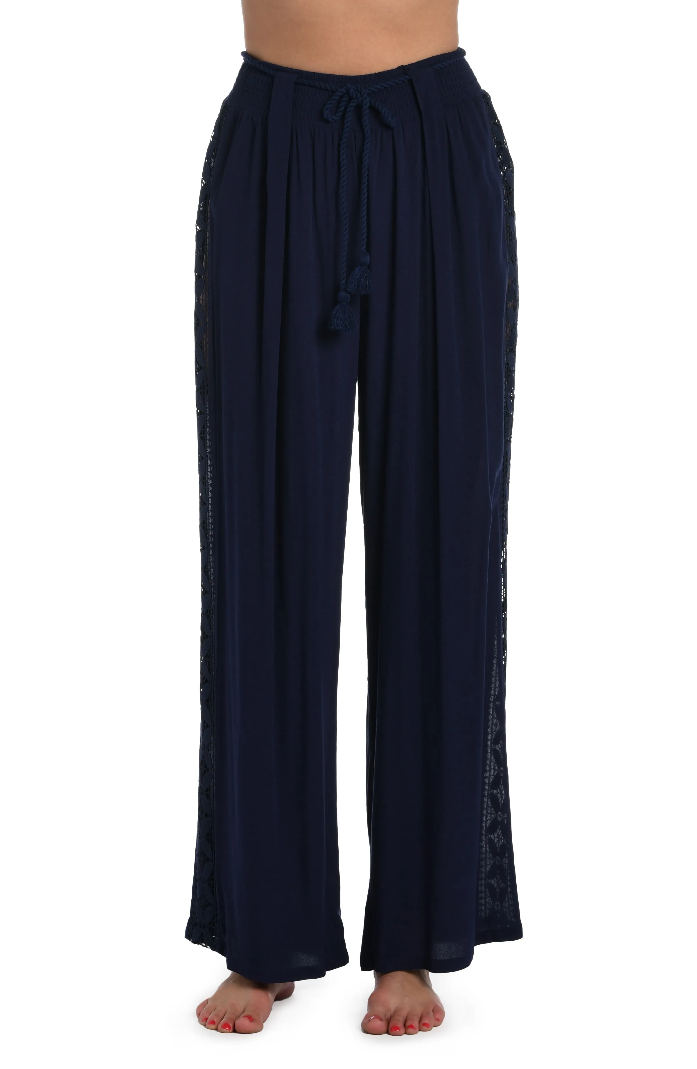 Coastal Covers Palazzo Pant - Indigo