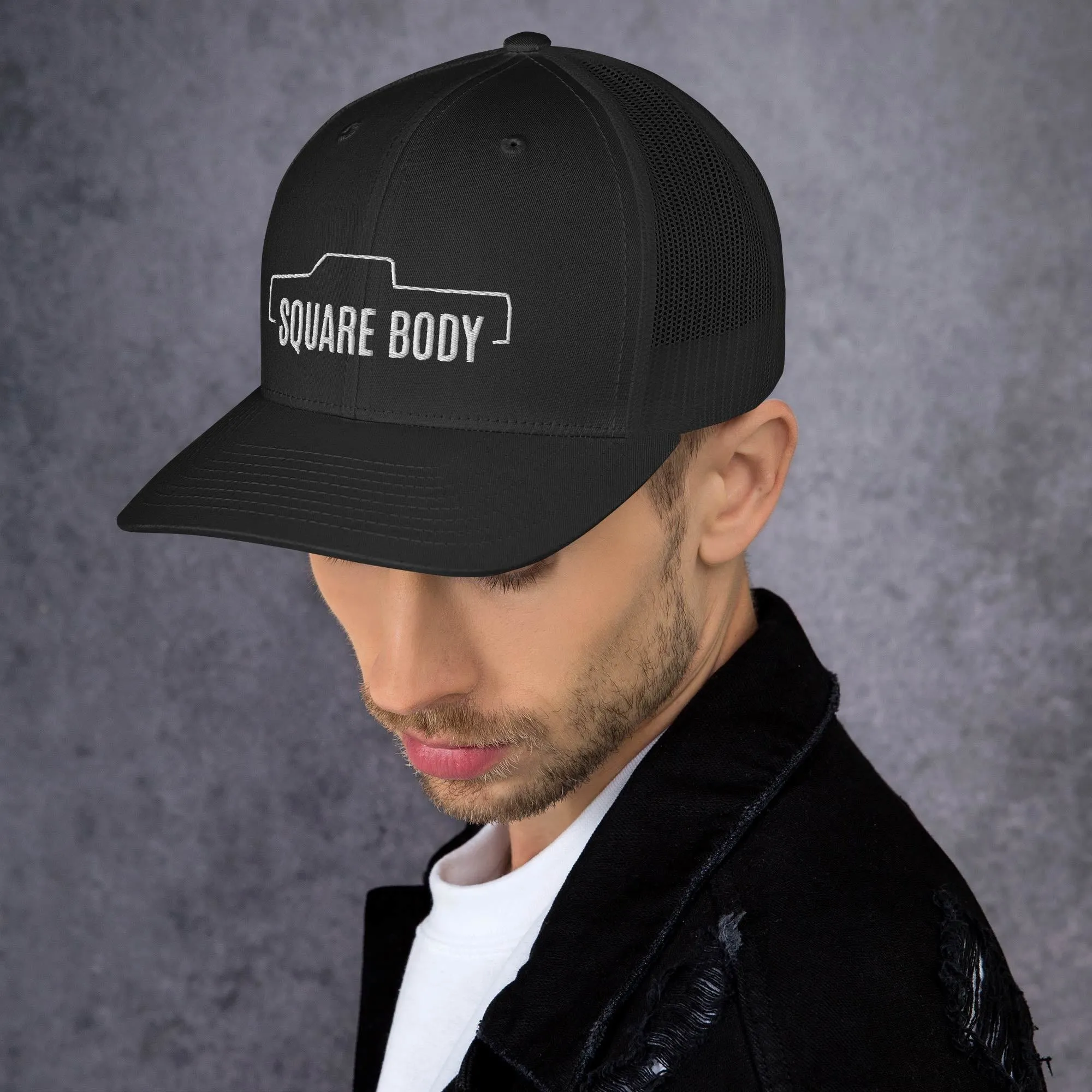 Crew Cab Square Body Trucker Hat