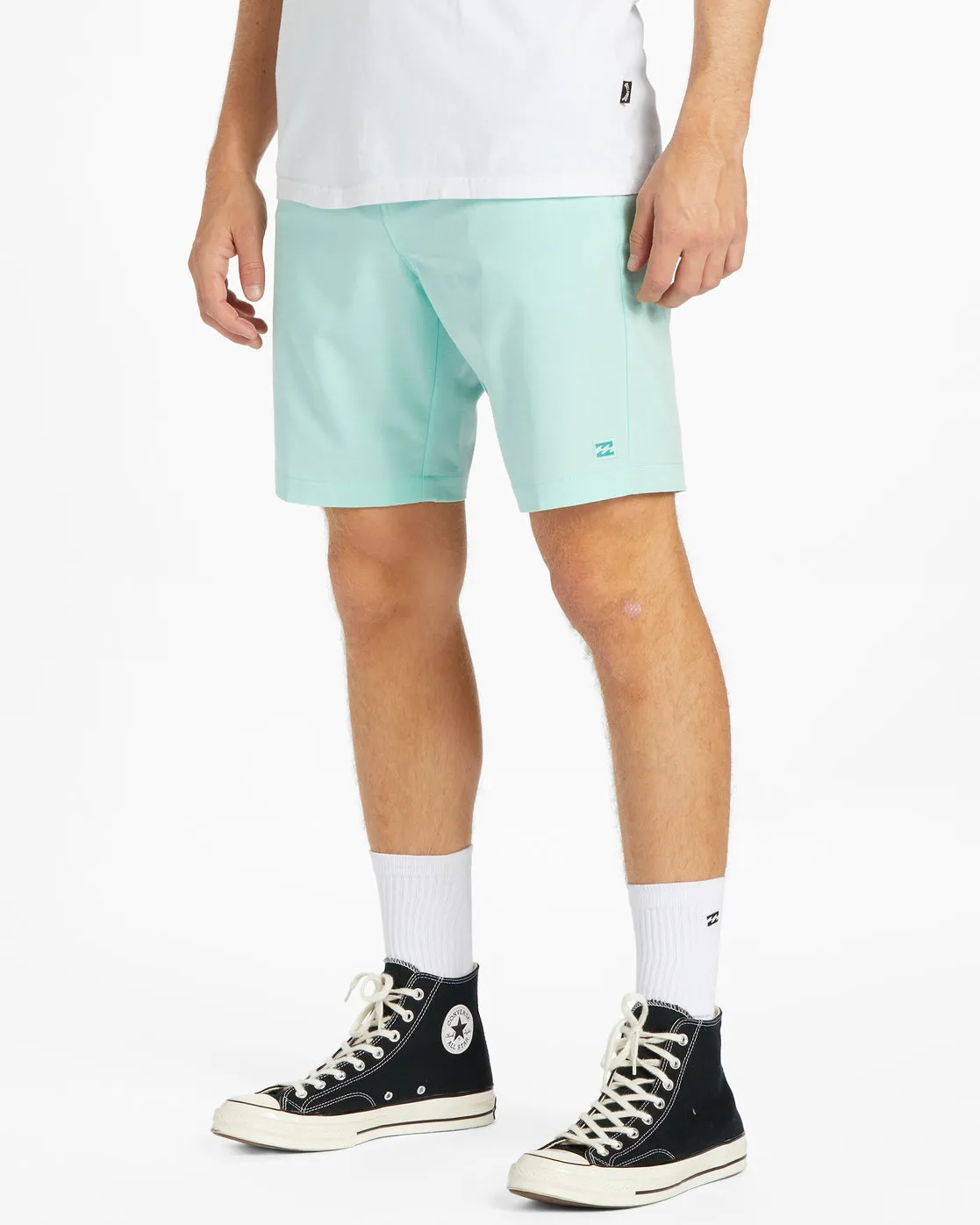 Crossfire Slub 19 Hybrid Submersible Shorts - Minty