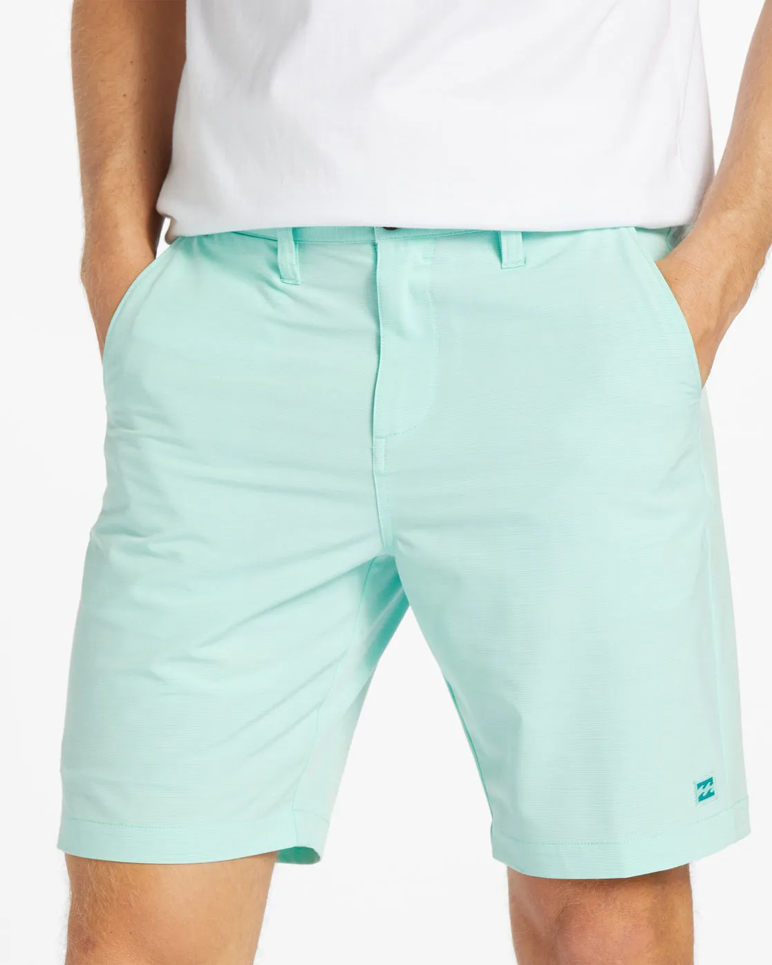 Crossfire Slub 19 Hybrid Submersible Shorts - Minty