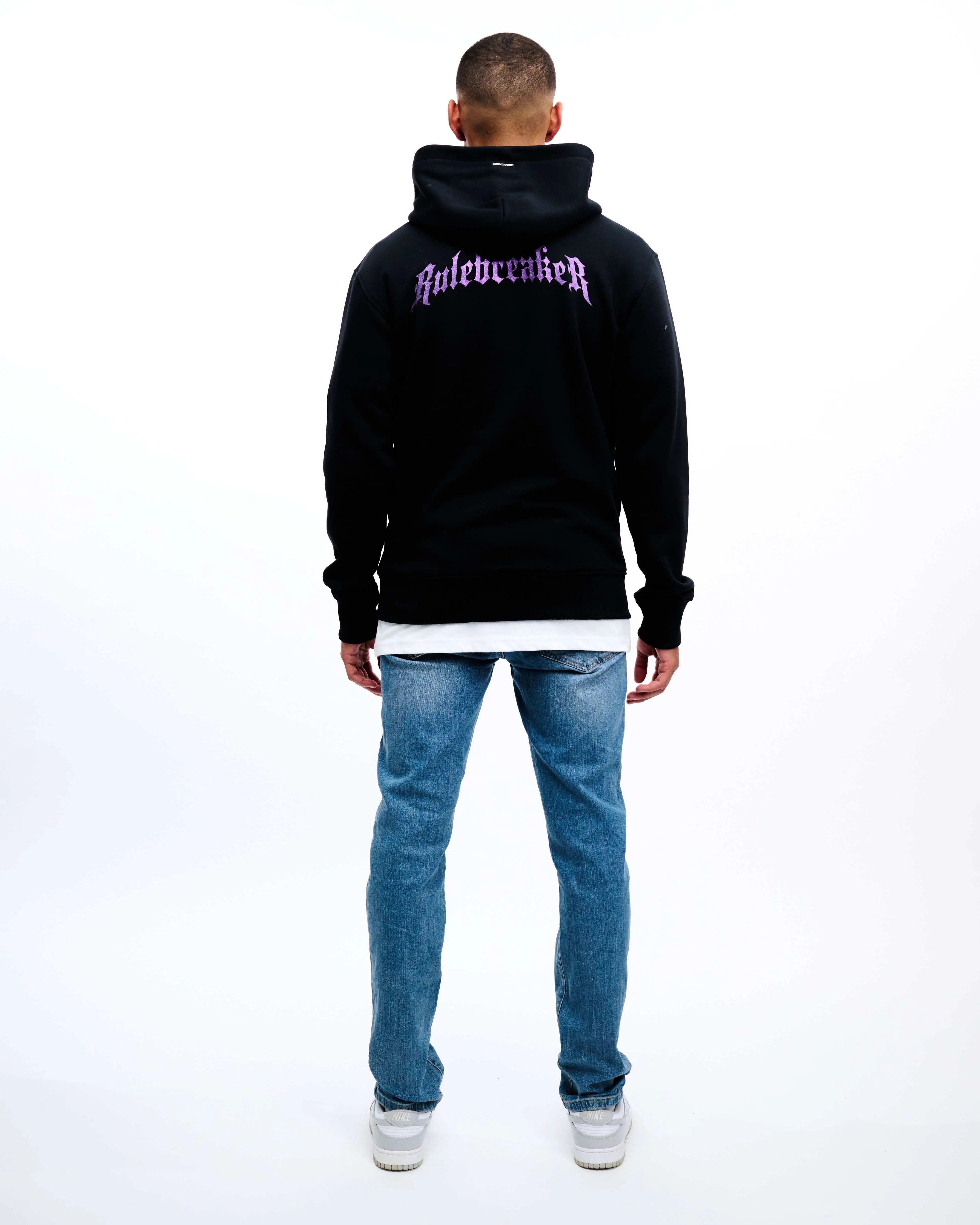 CROYEZ RULEBREAKER HOODIE - BLACK/PURPLE