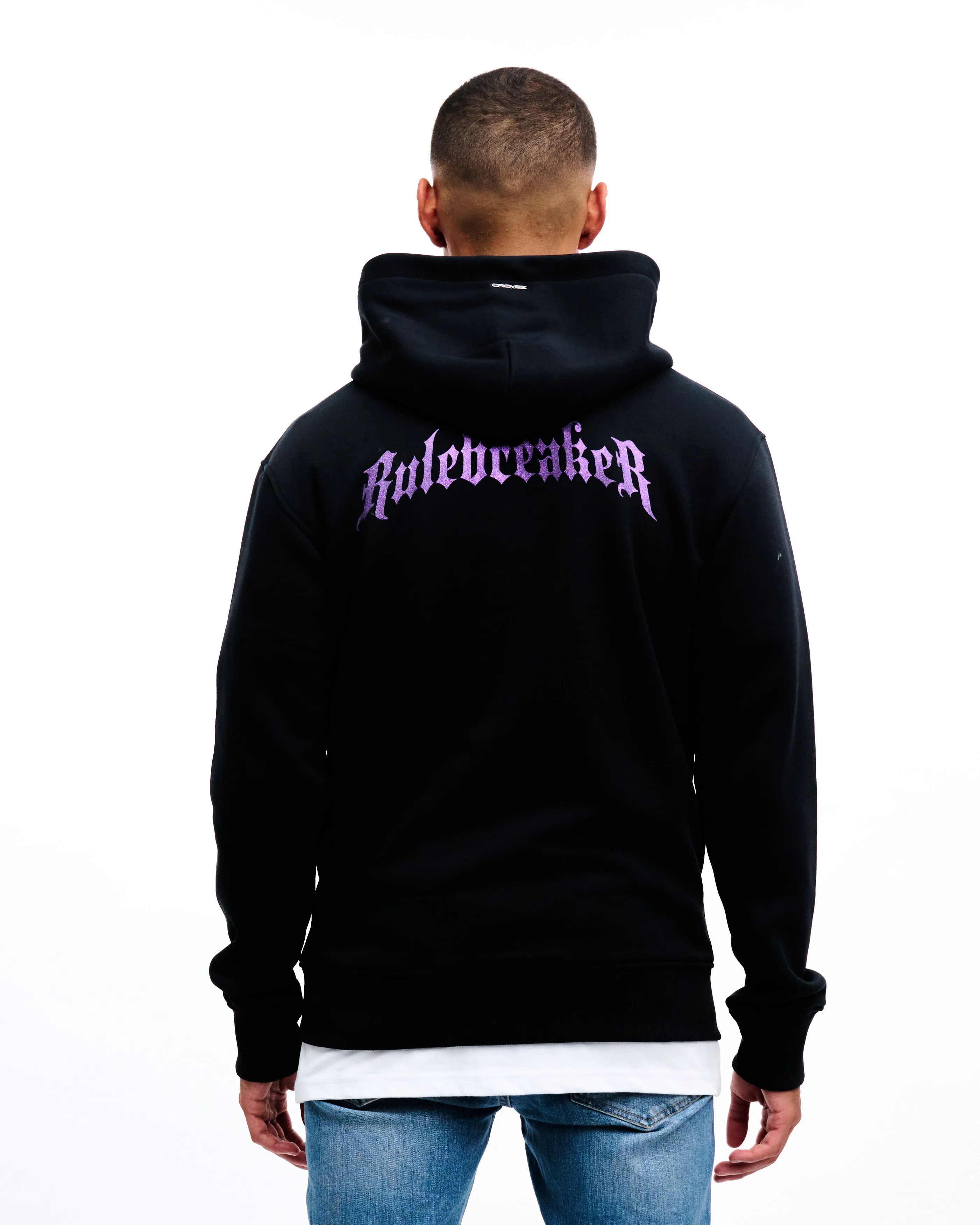 CROYEZ RULEBREAKER HOODIE - BLACK/PURPLE