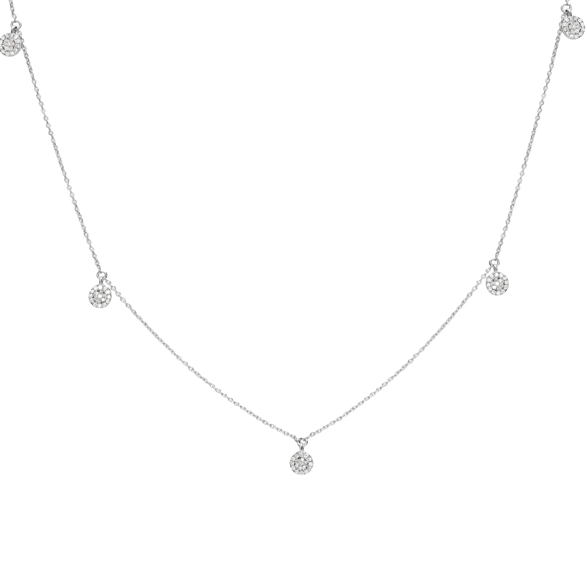 Diamond Station Necklace