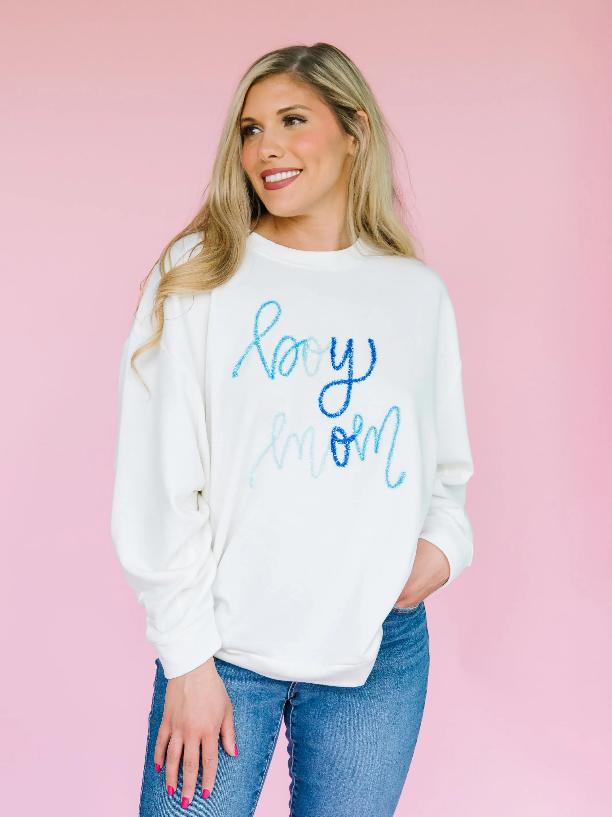 FINAL SALE - Jules Sweatshirt | Boy Mom