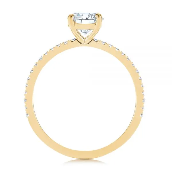 Four Prong Classic Diamond Engagement Ring [Setting Only] - EC051