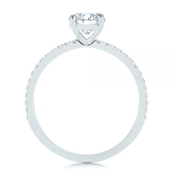 Four Prong Classic Diamond Engagement Ring [Setting Only] - EC051