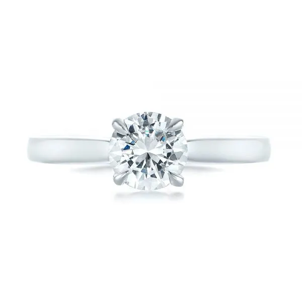 Four Prong Solitaire Diamond Engagement Ring [Setting Only] - EC047