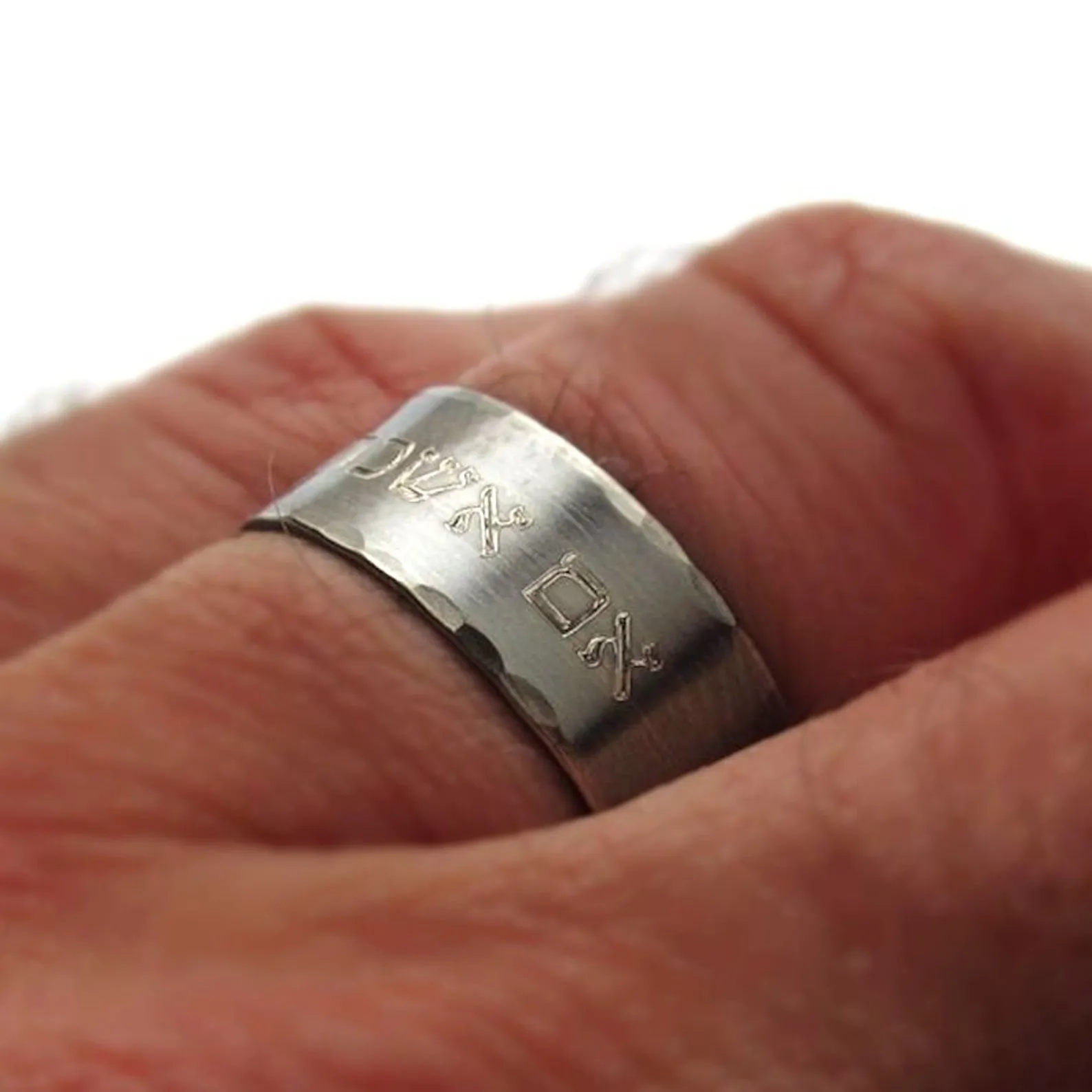 Gift for Mountain Bikers - Custom Ring for Men