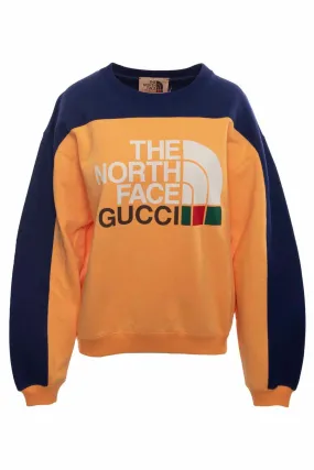 Gucci x The North Face Size XS 2021 Logo Sweatshirt