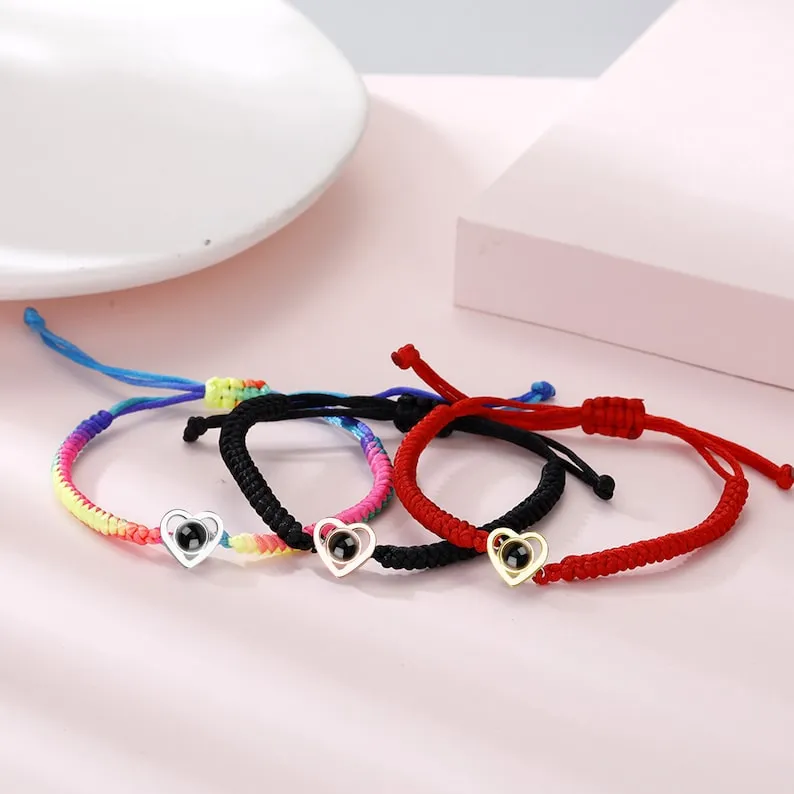 Heart Projection Bracelet