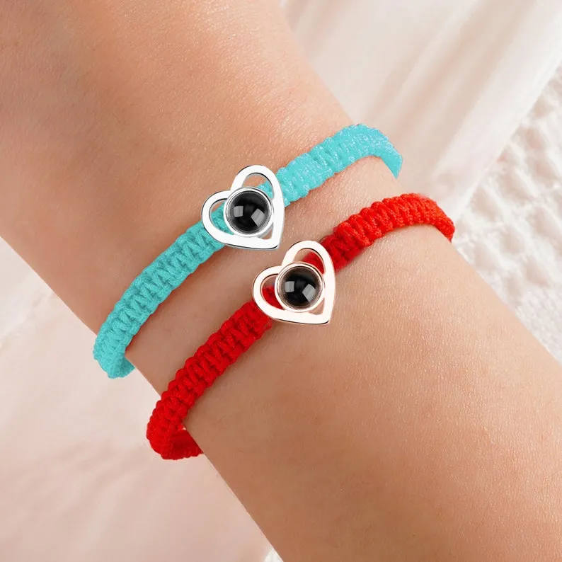 Heart Projection Bracelet