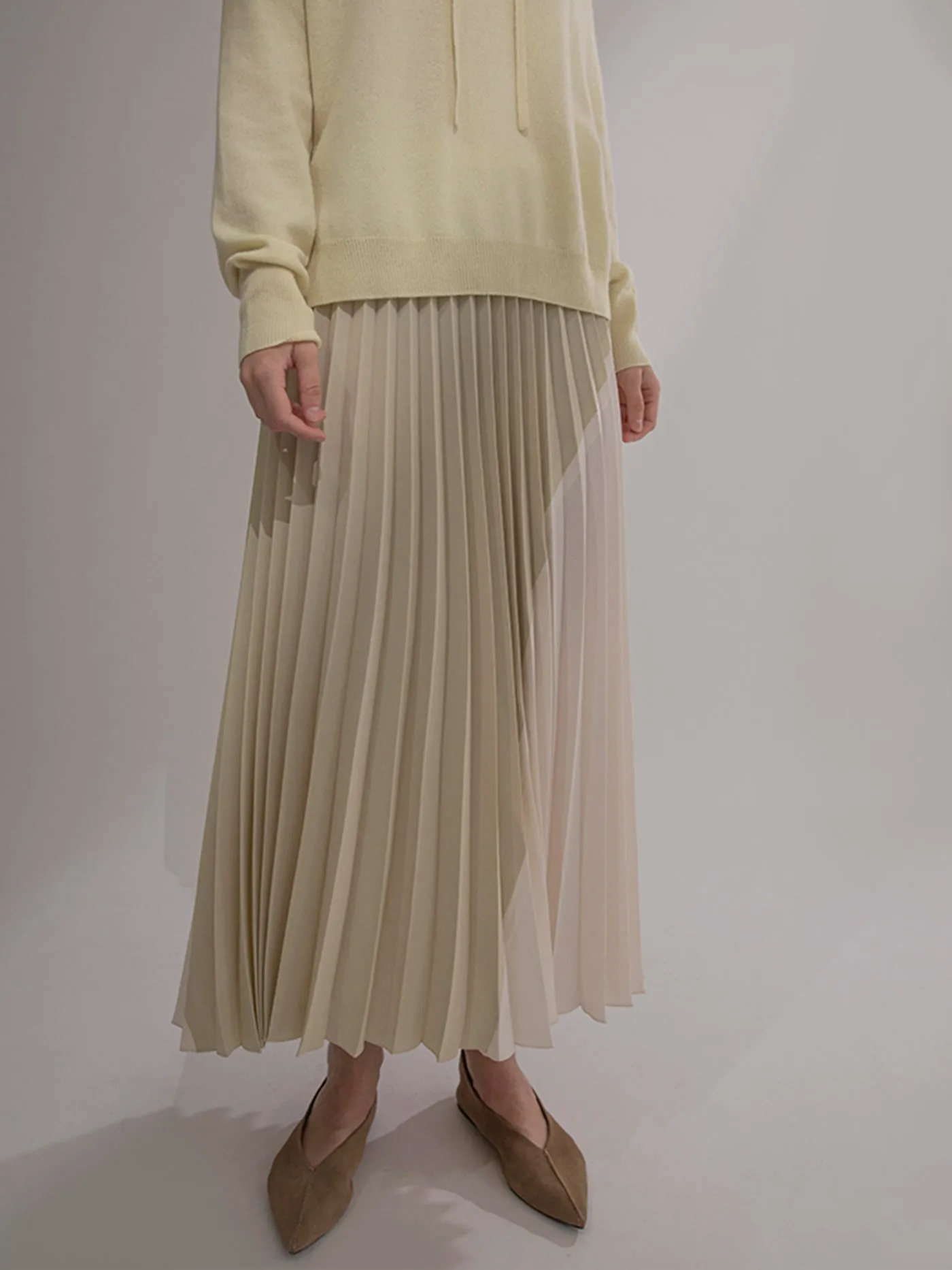 IJIIT Washable Pleated Skirt