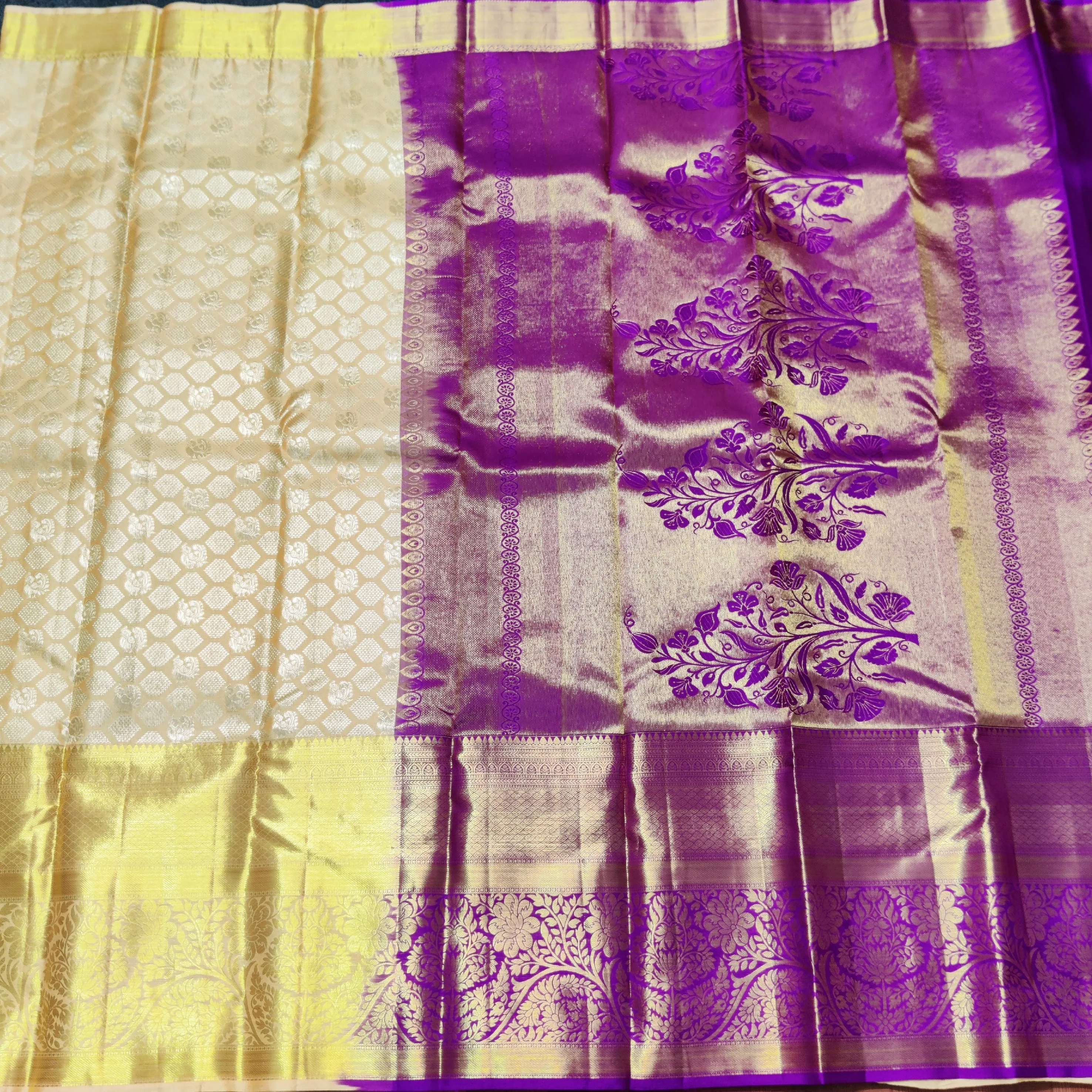 Kanchipattu Bridal Wear Saree-KMP52