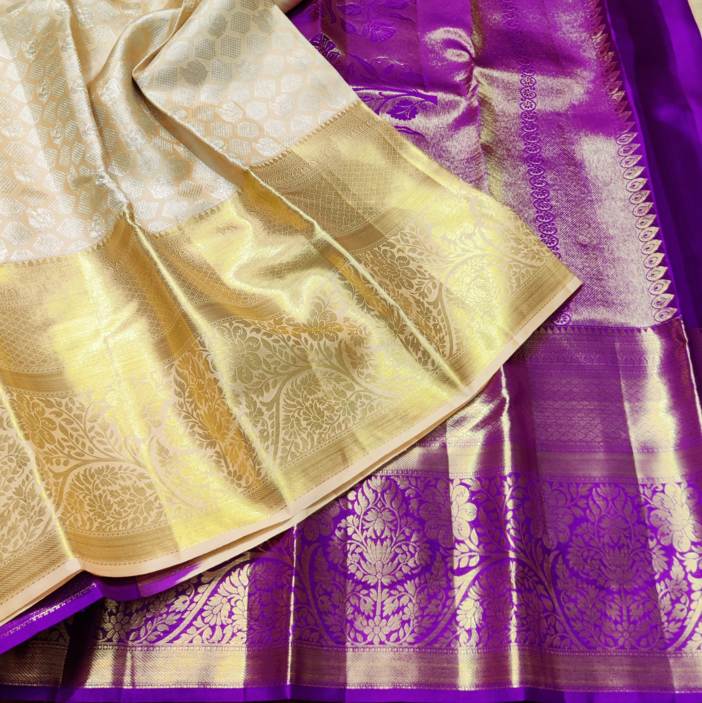 Kanchipattu Bridal Wear Saree-KMP52