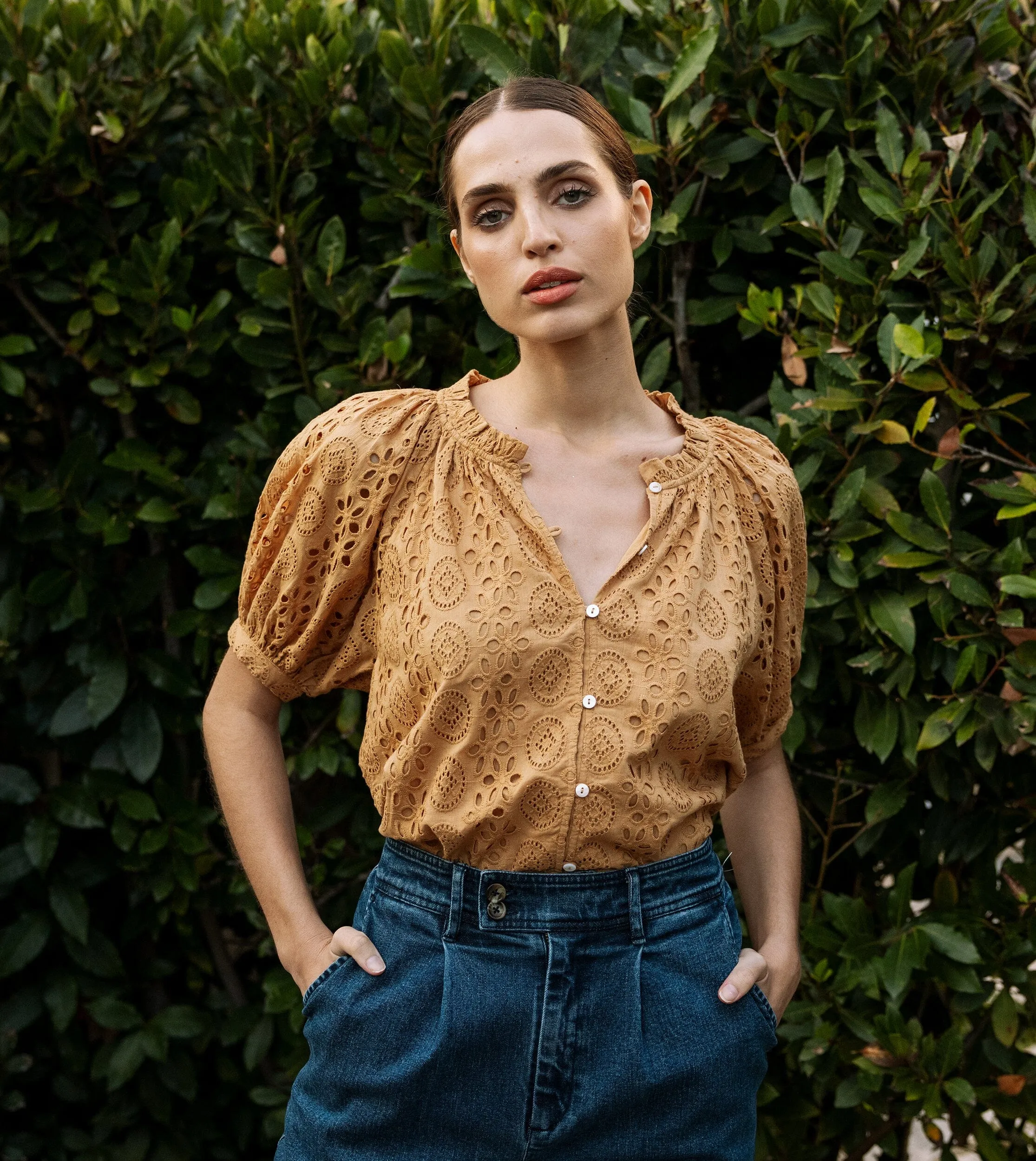 Kate Blouse | Wheat