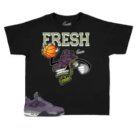 Kids - Canyon Purple 4 Fly Kicks Shirt