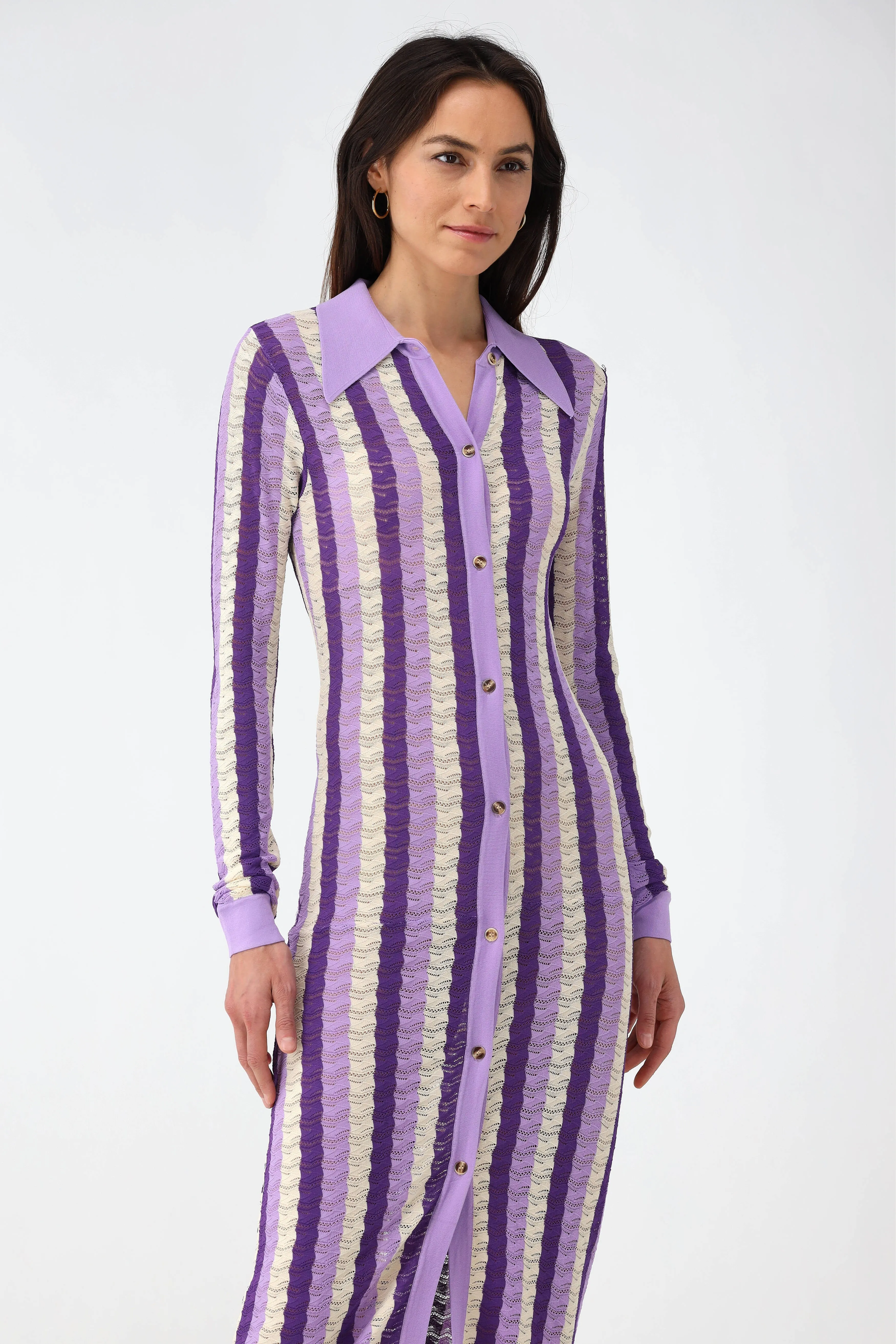 Kleid Olla in Purple Combo