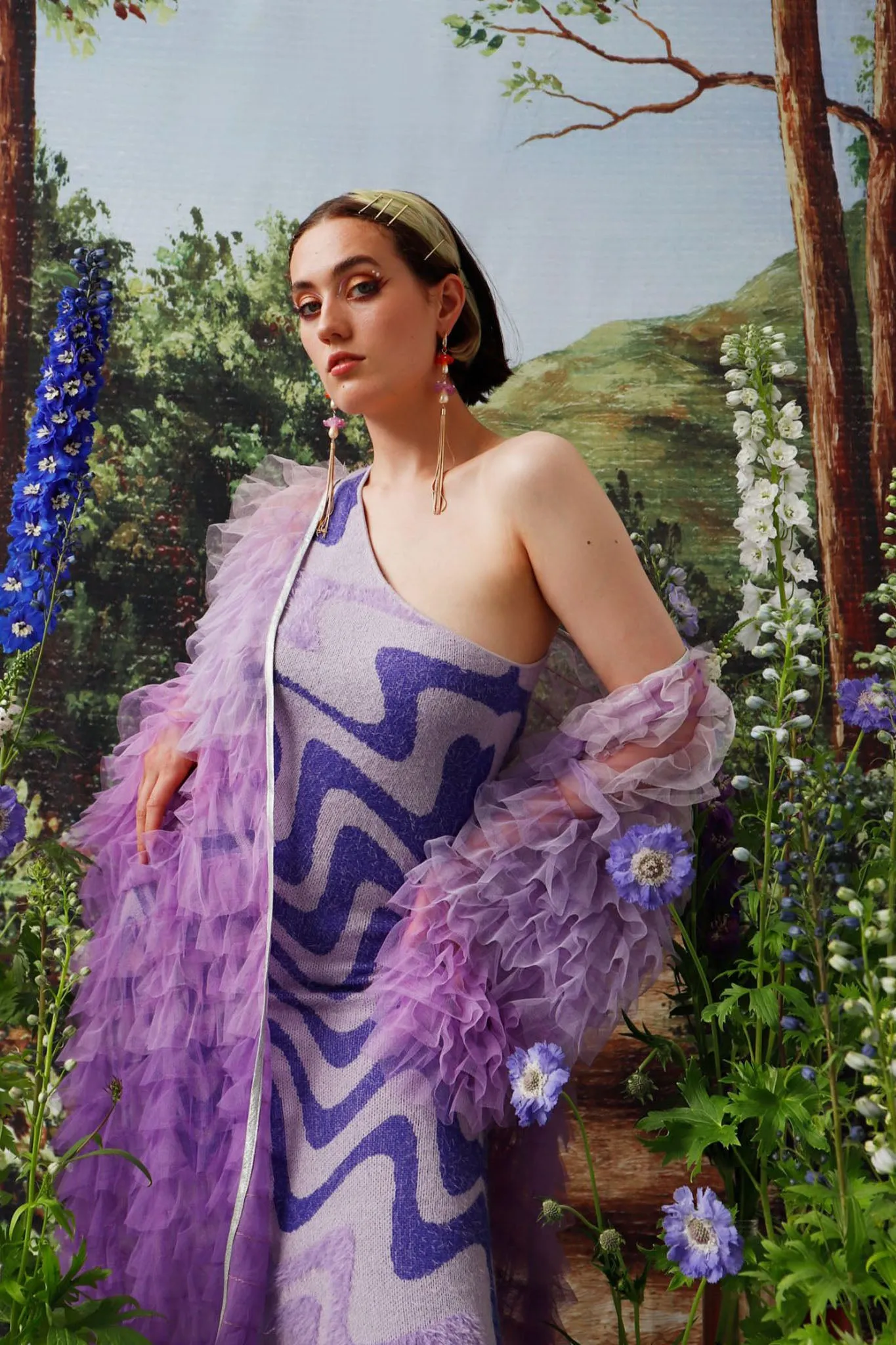 Lavender Layered Robe