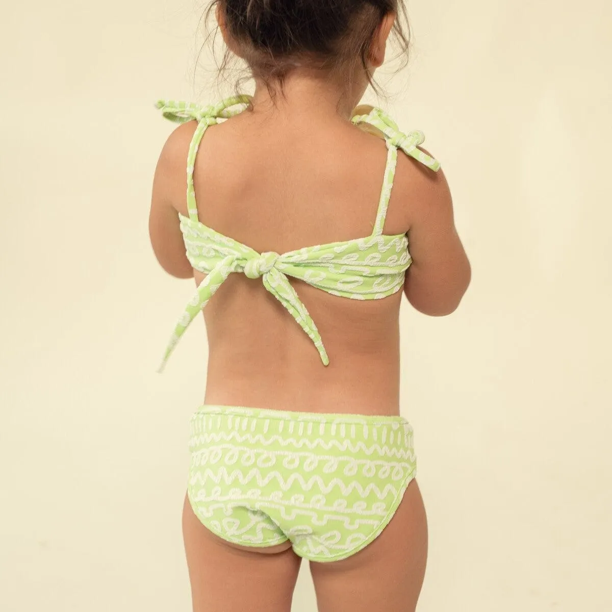 Lime Icing Mini Tori Bandeau x Lulu Bikini Set