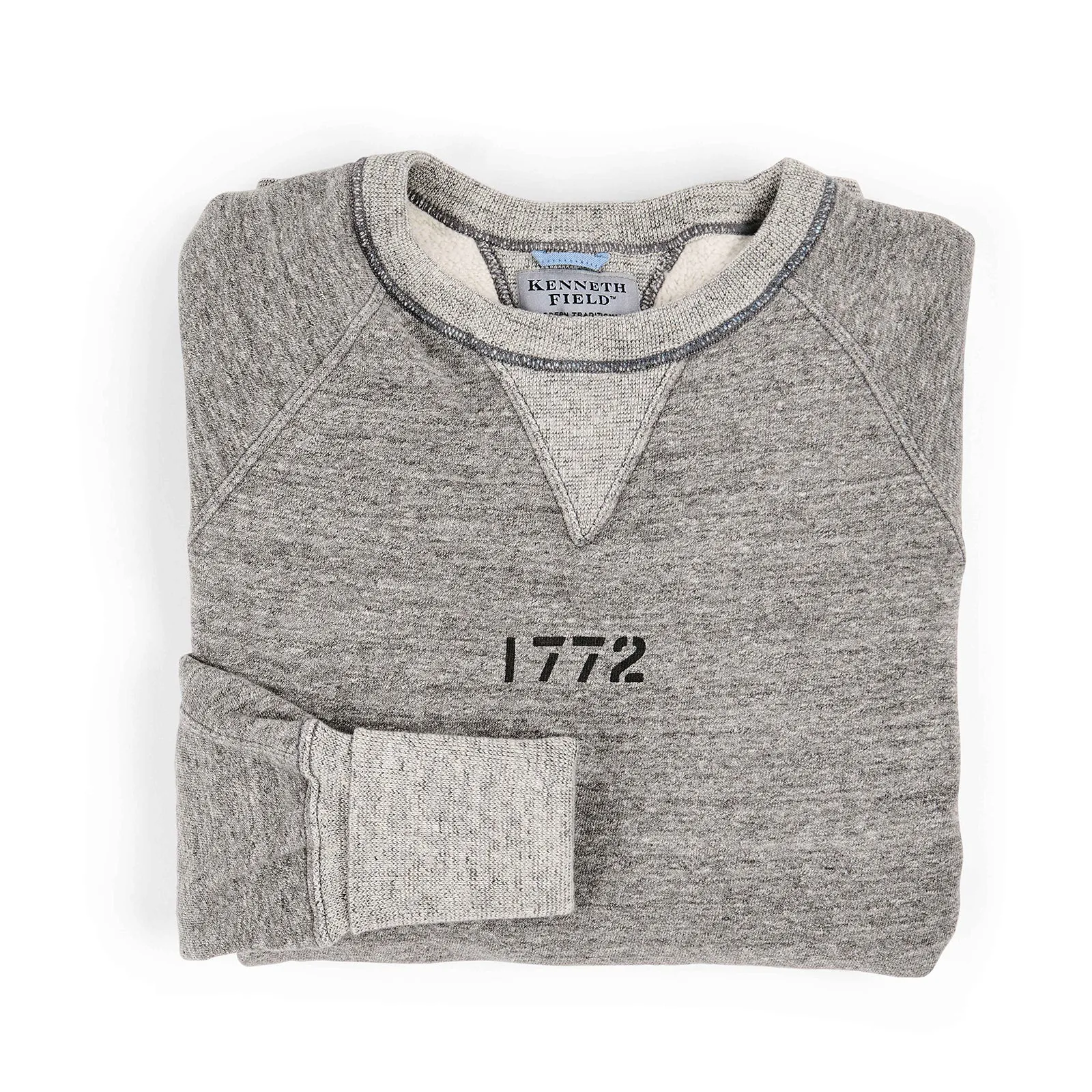 Limited Edition Fox 1772 X Kenneth Field Grey Crewneck Sweatshirt