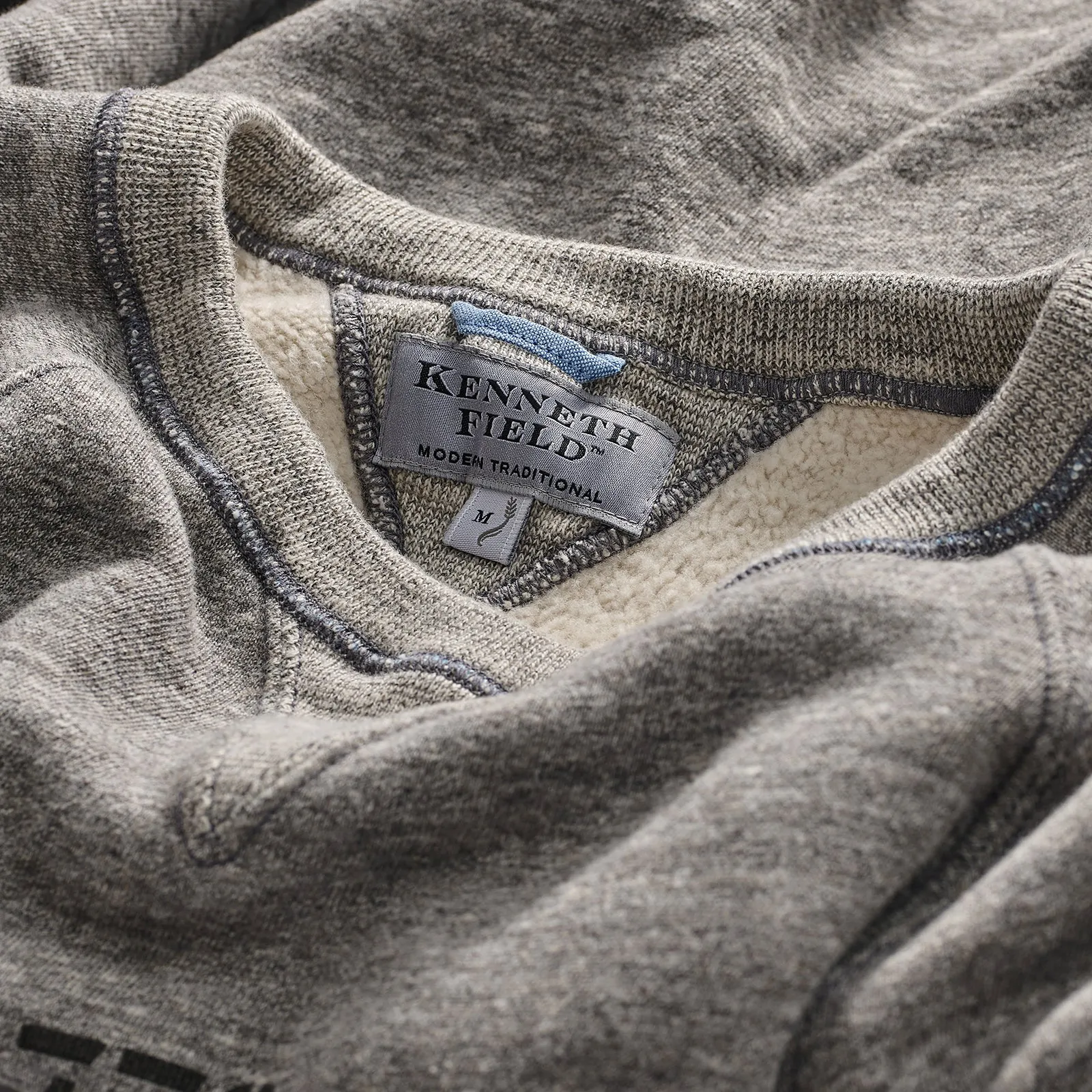 Limited Edition Fox 1772 X Kenneth Field Grey Crewneck Sweatshirt