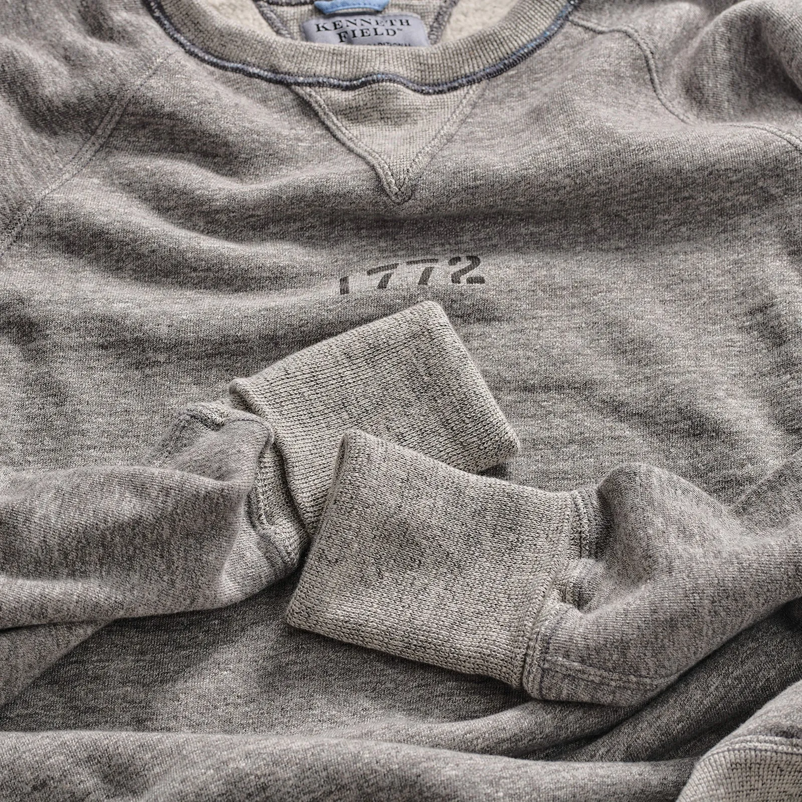 Limited Edition Fox 1772 X Kenneth Field Grey Crewneck Sweatshirt