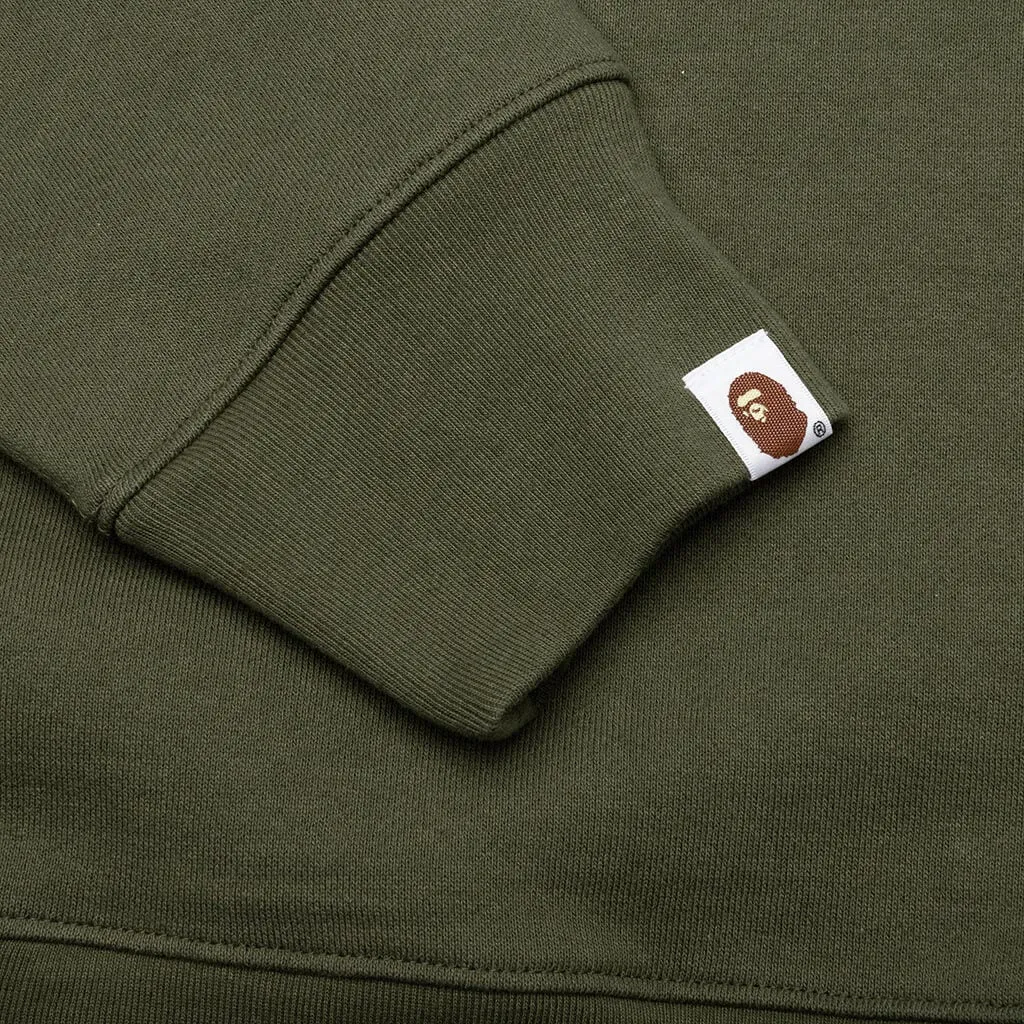 Liquid Camo Ape Head Relaxed Fit Crewneck Sweat - Olive Drab