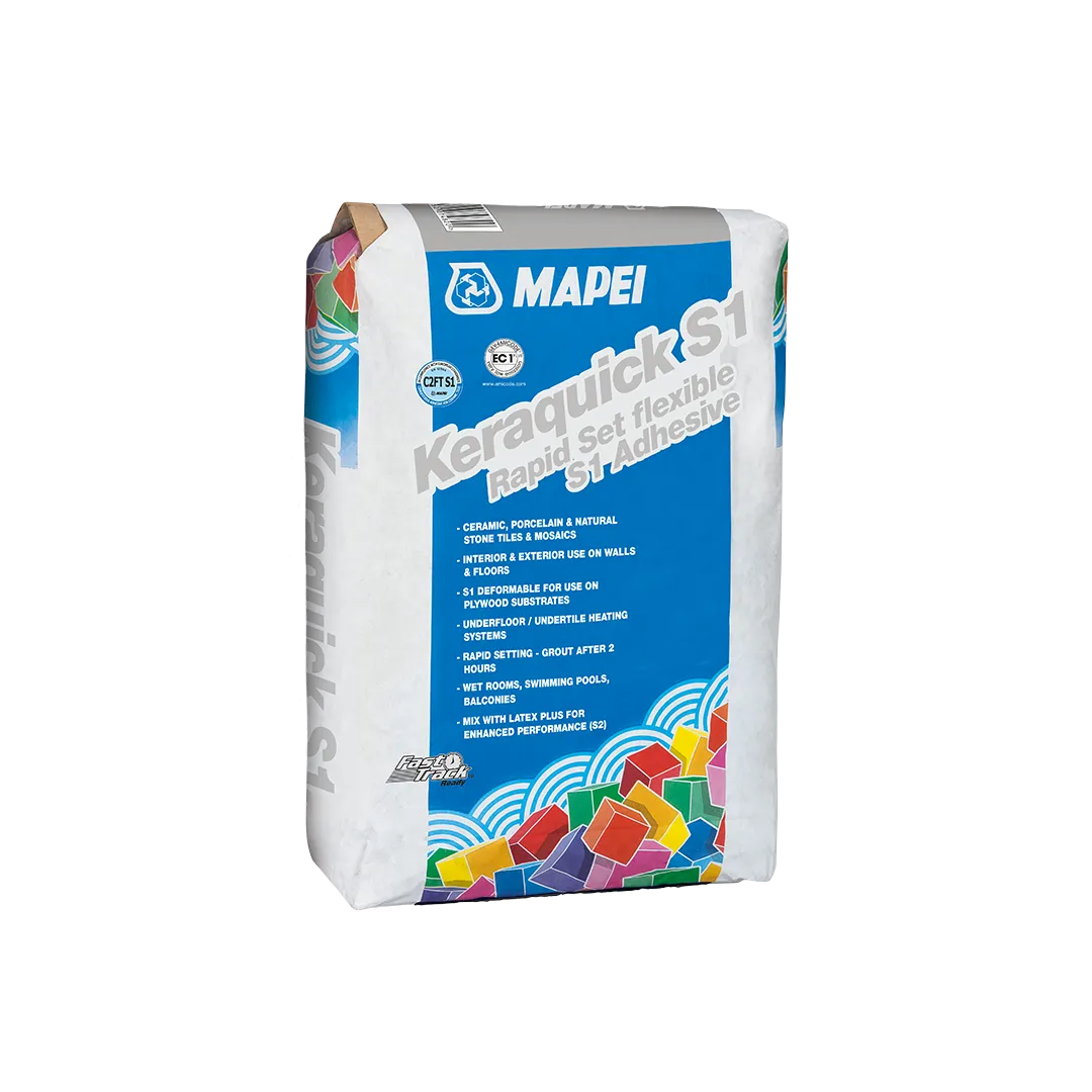 Mapei Keraquick S1 White Rapid Set Flexible Adhesive