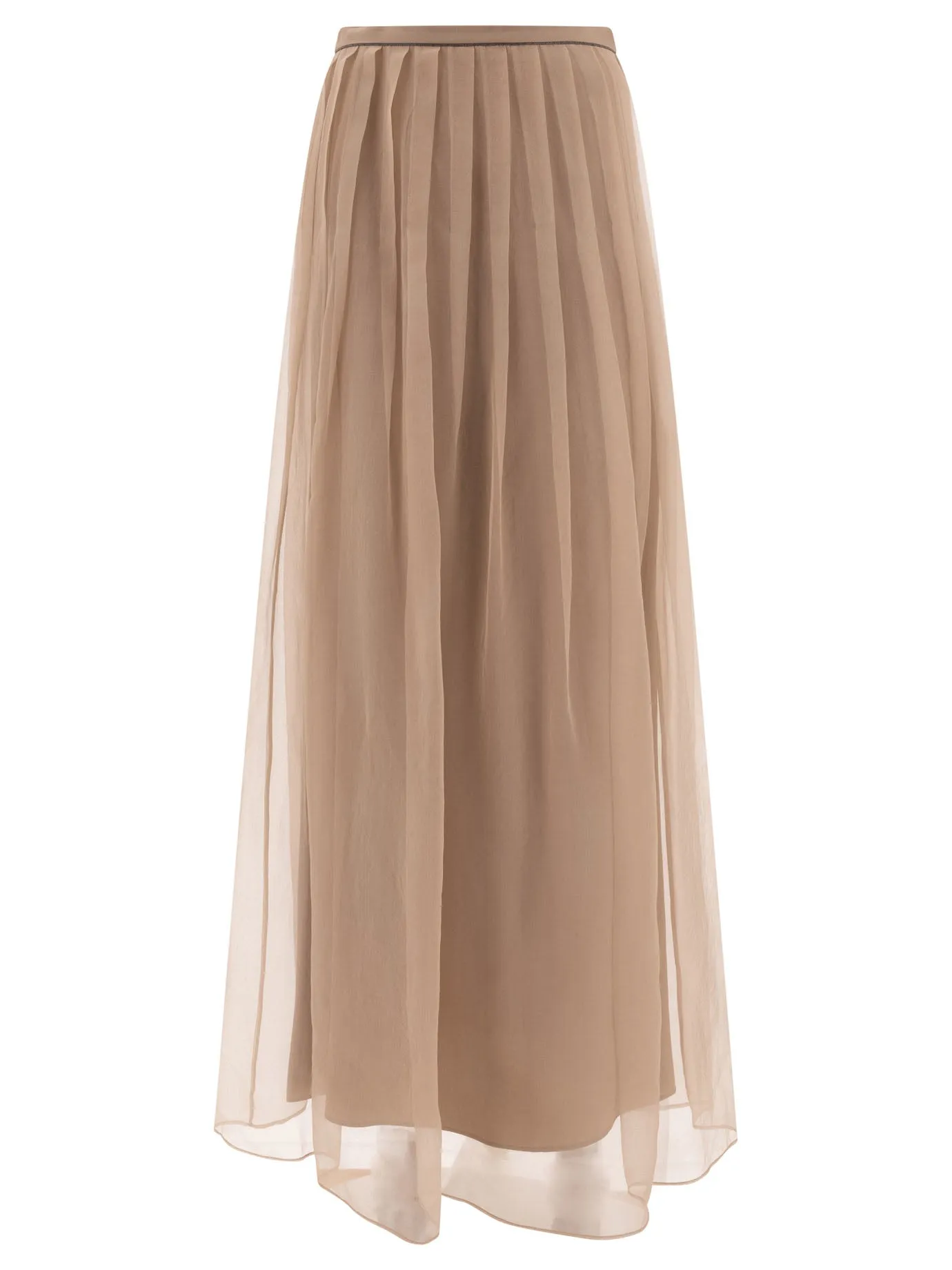 MAXI PLEATED SKIRT