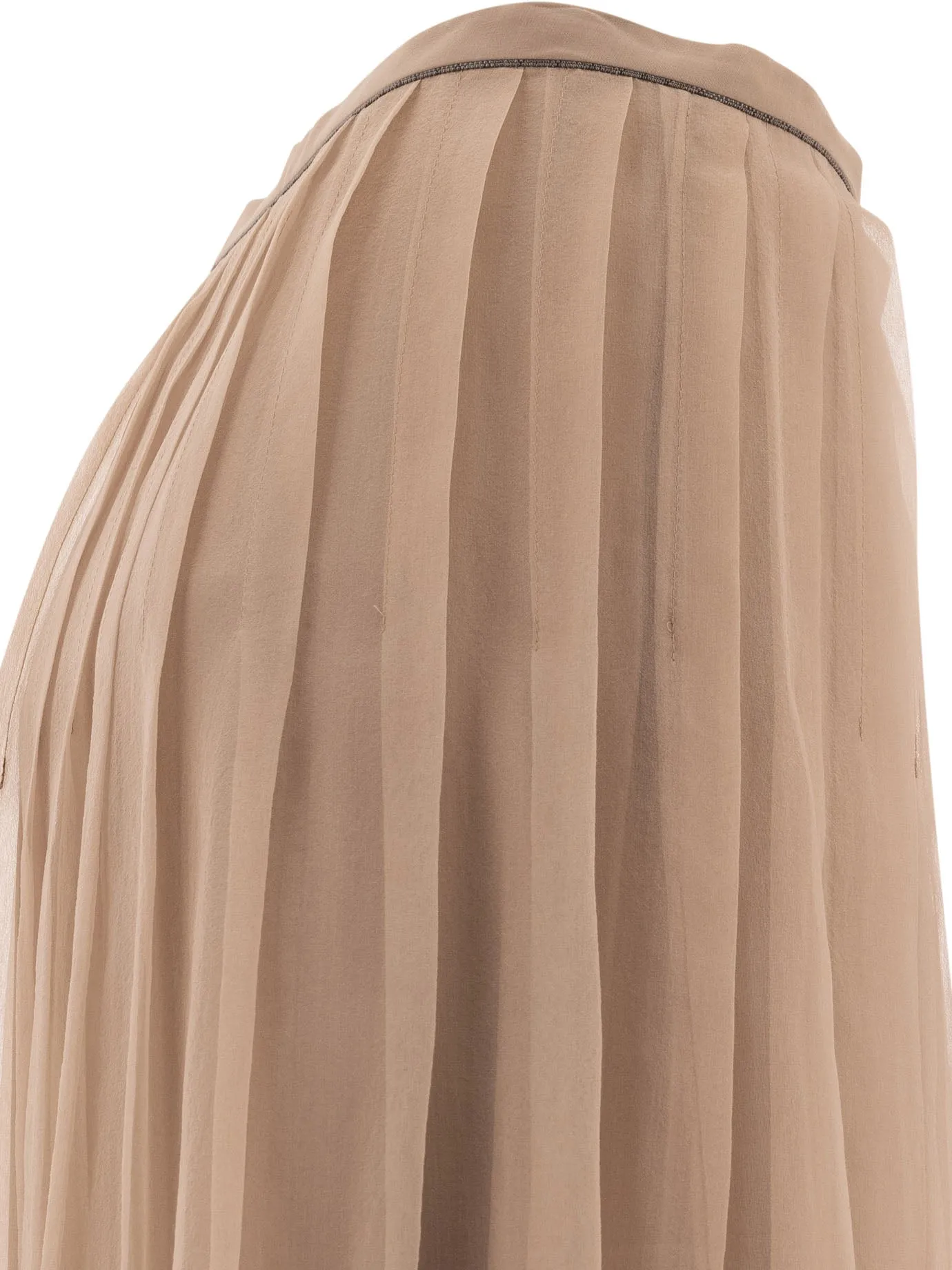 MAXI PLEATED SKIRT