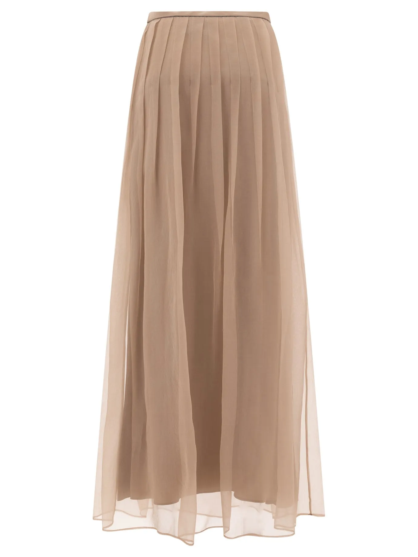 MAXI PLEATED SKIRT