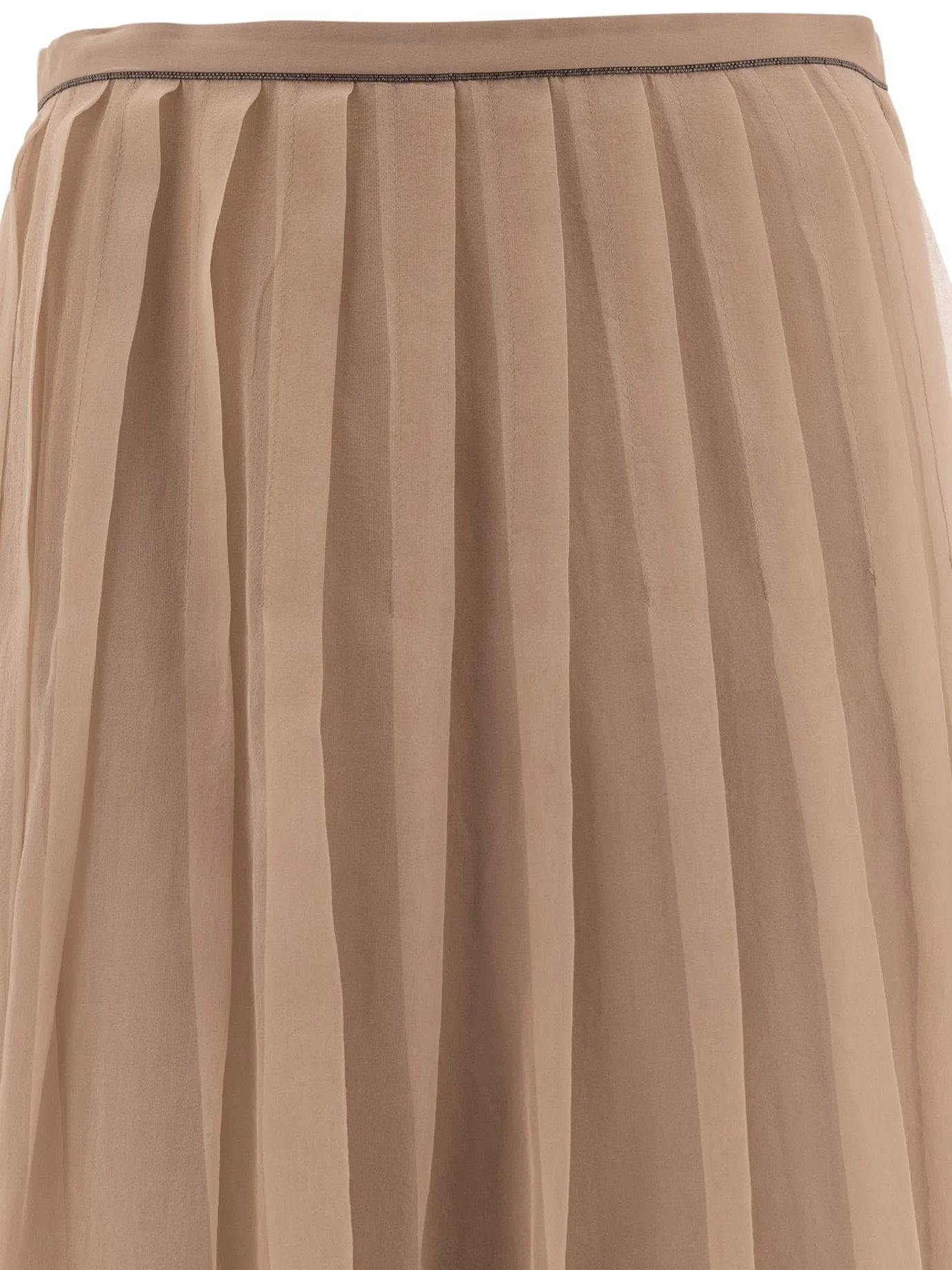 MAXI PLEATED SKIRT